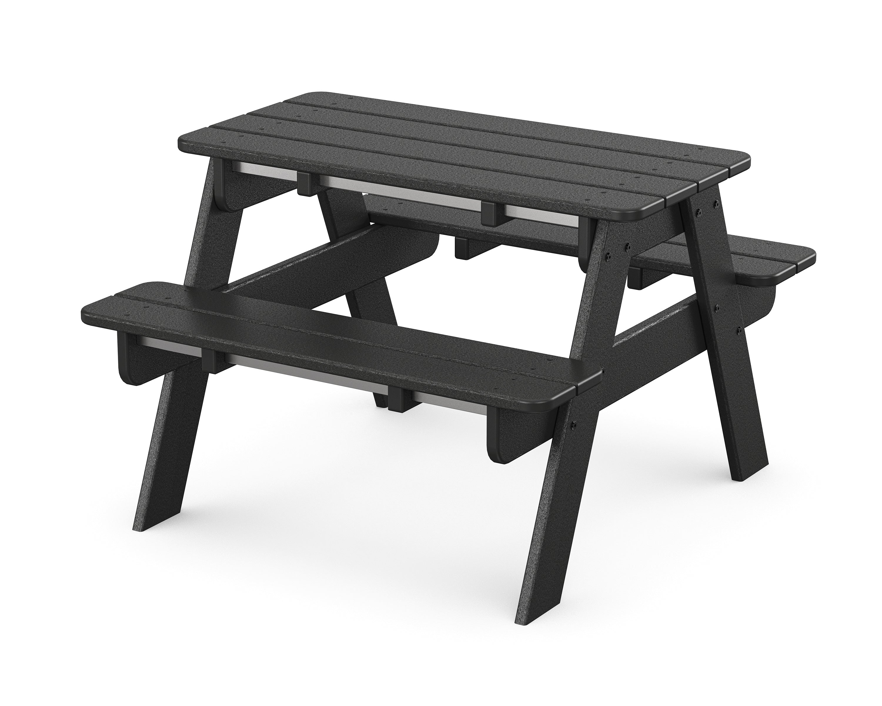 POLYWOOD Kids Picnic Table - Outdoor Durable Plastic Children's Picnic Bench Set for Backyard, Park & Playground - Perfect for Family Gatherings, Birthday Parties & Outdoor Dining