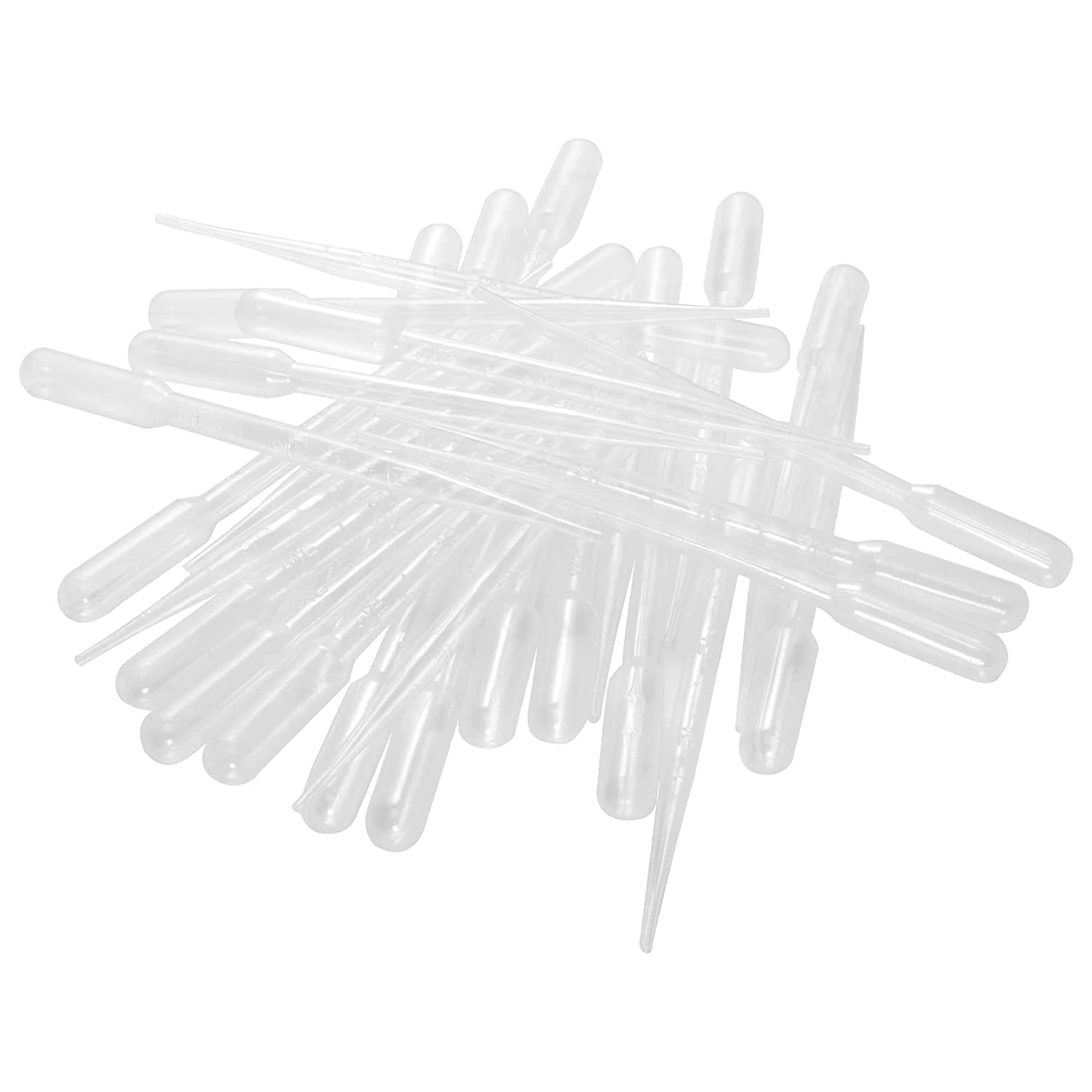 SPYLX 90mm x 15mm Sterile Plastic Petri Dishes with Lids - 60 Pack Lab-Grade Petri Dishes Includes 100 Plastic Transfer Pipettes for Microbiology, Cell Culture & Scientific Research | Ideal for Laboratory Experiments, Classroom Science Projects & Bacteria Growth Studies