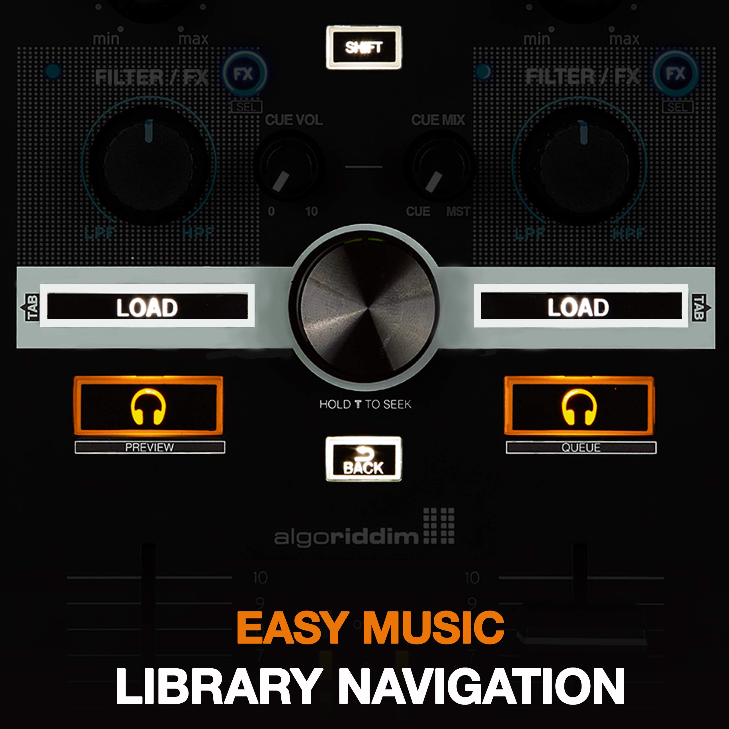 Reloop Mixtour DJ Controller & Audio Interface - Compatible with iOS, Android, Mac for DJ Software like djay Pro - Perfect for Mobile DJing, Home Studios & Live Performances