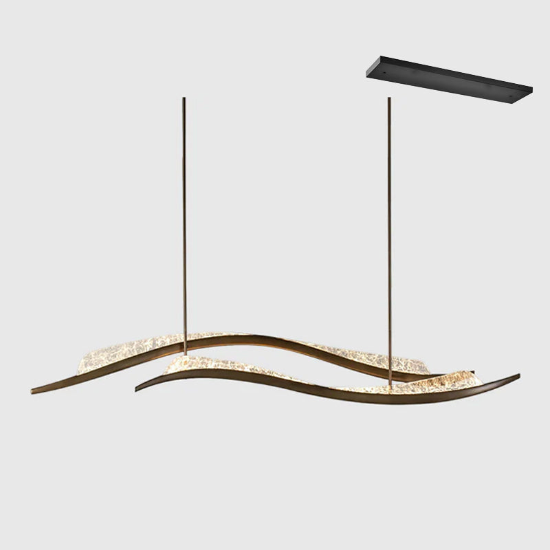 Modern Avena Pendant Light - Sleek Scandinavian Style Hanging Lamp for Kitchen Island, Dining Room & Bedroom Decor | Energy Efficient LED Lighting Fixture