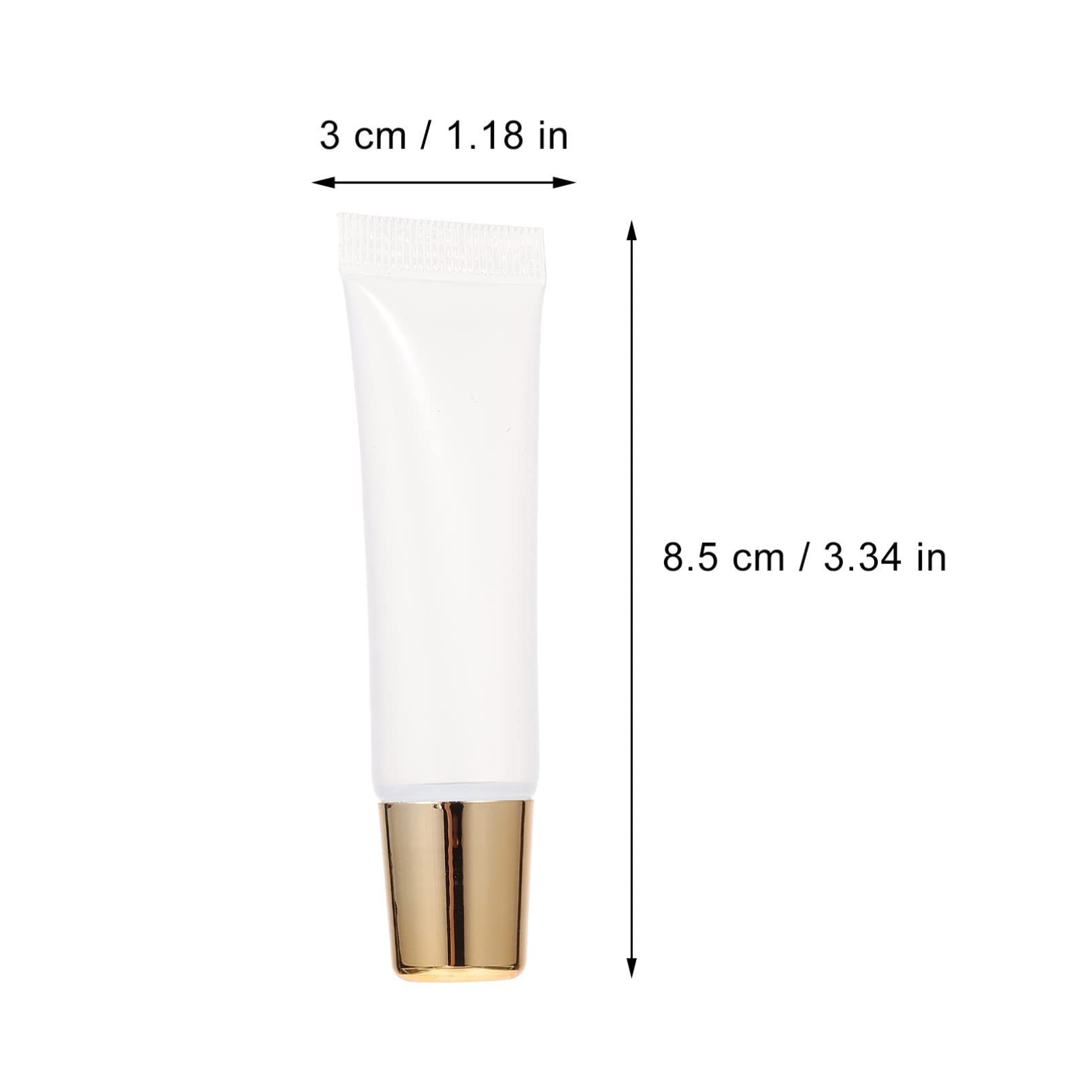 10PCS Travel Lip Gloss Tubes - Refillable Lip Glaze Containers for Lipstick, Lip Balm & Eyeliner | Perfect for DIY Cosmetics, Makeup Artists & On-the-Go Touch Ups