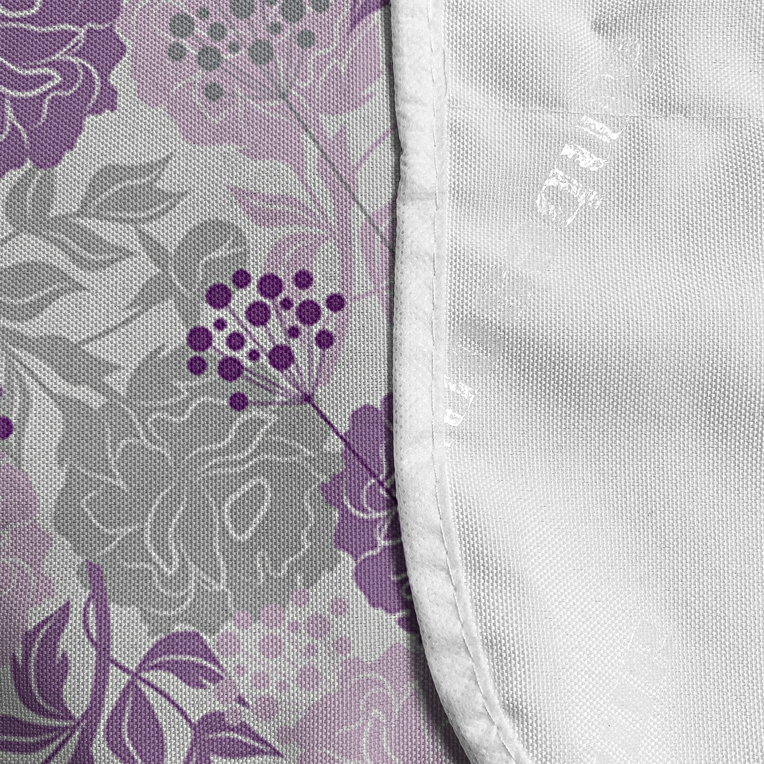 Ambesonne Floral Microwave Cover - Waterproof Kitchen Organizer with Pockets, 36