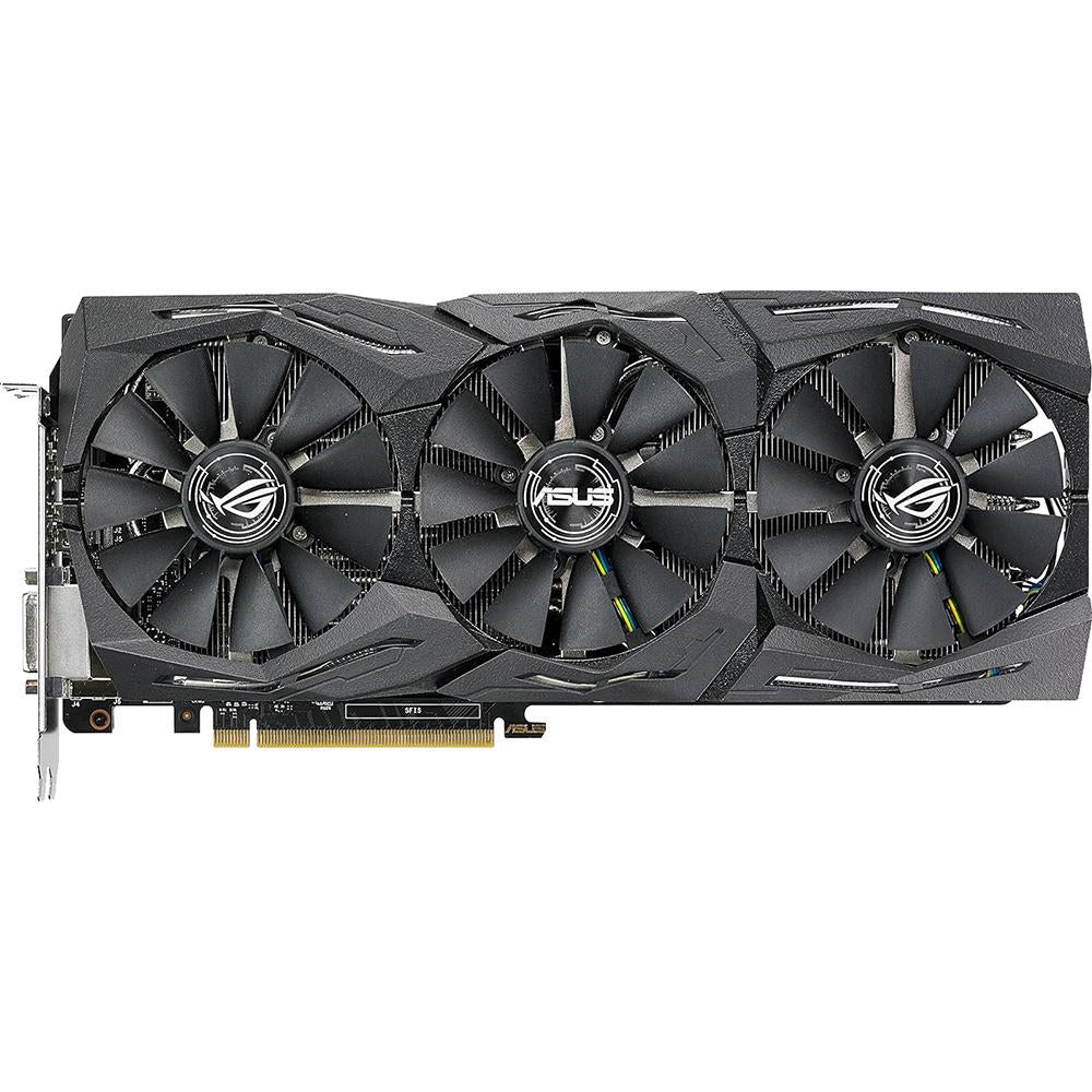 ASUS GeForce GTX 1080 8GB GDDR5X Graphics Card - High Performance Gaming GPU for PC, VR & 4K Video Editing | Perfect for Gaming, Streaming & Content Creation