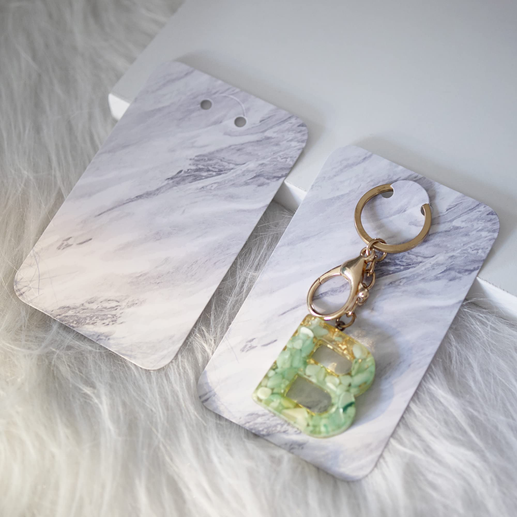 100 Pcs Keychain Display Cards with Self-Sealing Bags - 3