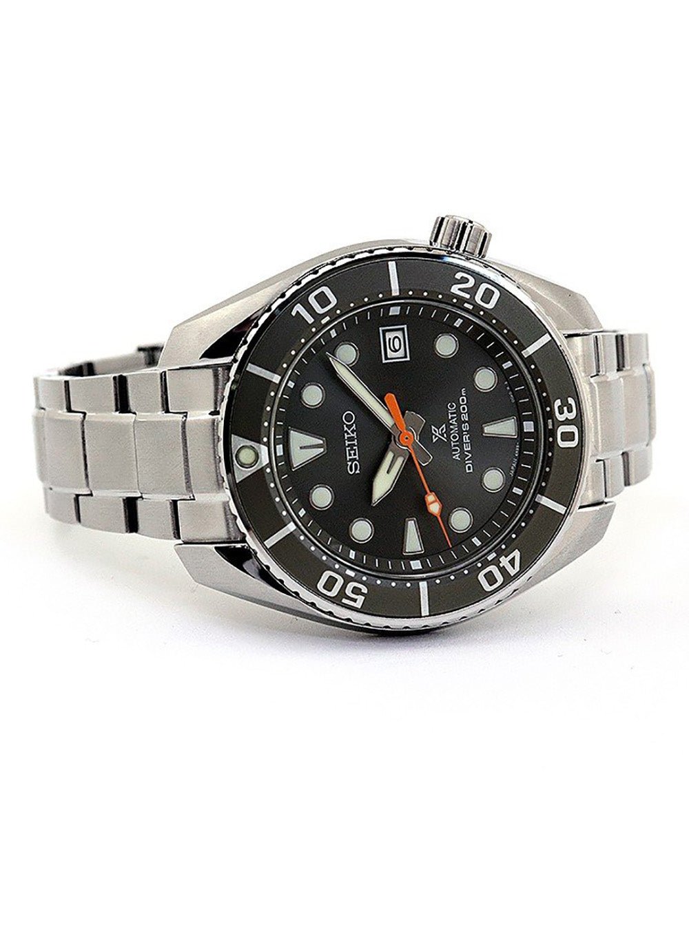 SEIKO PROSPEX DIVER SCUBA SUMO SBDC097 Automatic Watch - Made in Japan JDM - 200M Water Resistant for Professional Diving & Water Sports