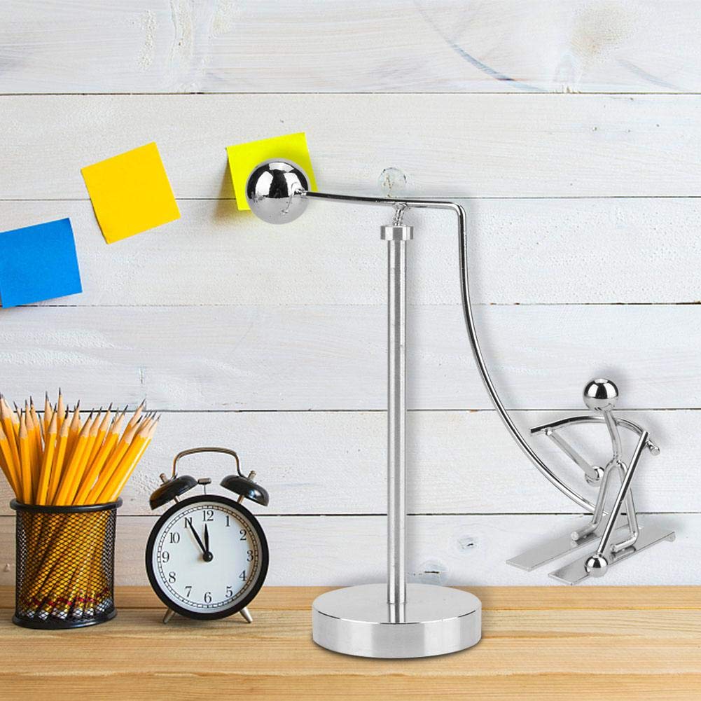 Hilitand Skier Balancing Toy - Physics Science Toy for Kids & Adults, Stress Relief Desk Decor for Home & Office - Perfect for Relaxation, Learning & Gift Giving