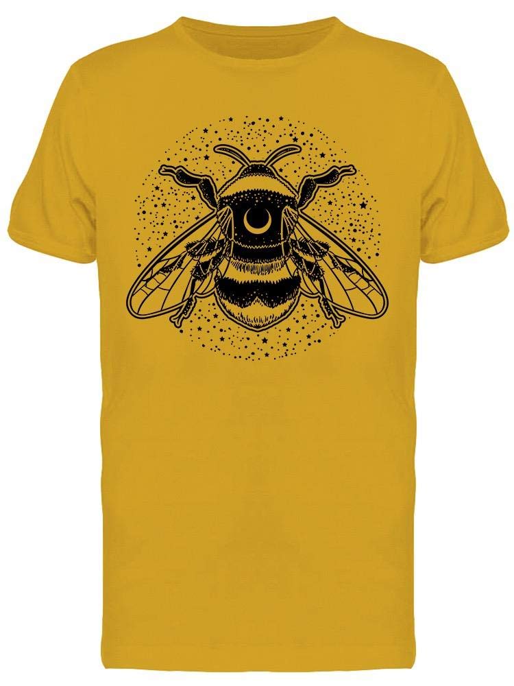 Bumblebee Hand-Drawn Graphic T-Shirt for Men - Casual Streetwear & Pop Culture Fashion