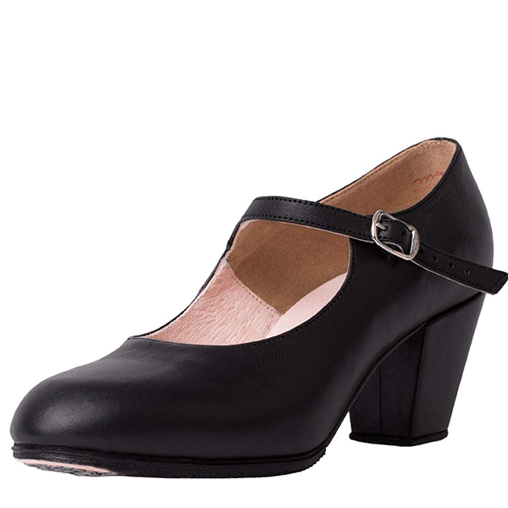 Miguelito 1680 Women's Sevilla Flamenco Dance Shoes with Nails - Professional Spanish Dance Shoes for Performances & Practice | Perfect for Flamenco, Sevillanas & Traditional Spanish Dance