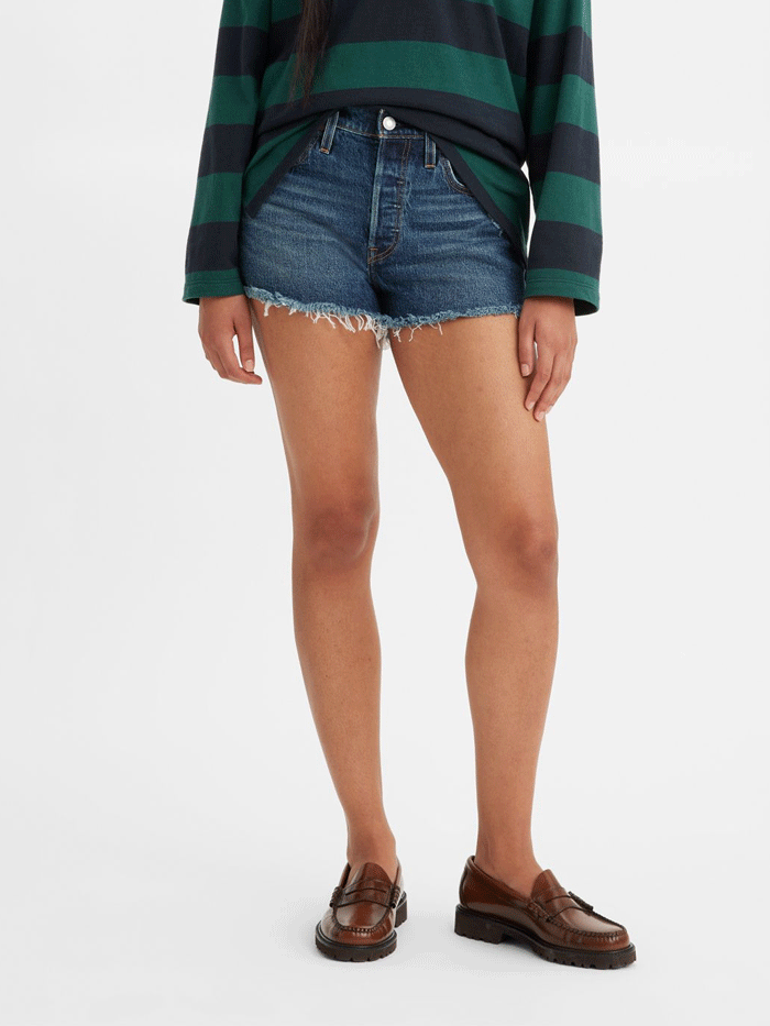 Levi's 501 Original Shorts for Women - Classic Fit Denim Shorts | Casual Summer Wear & Everyday Outfits