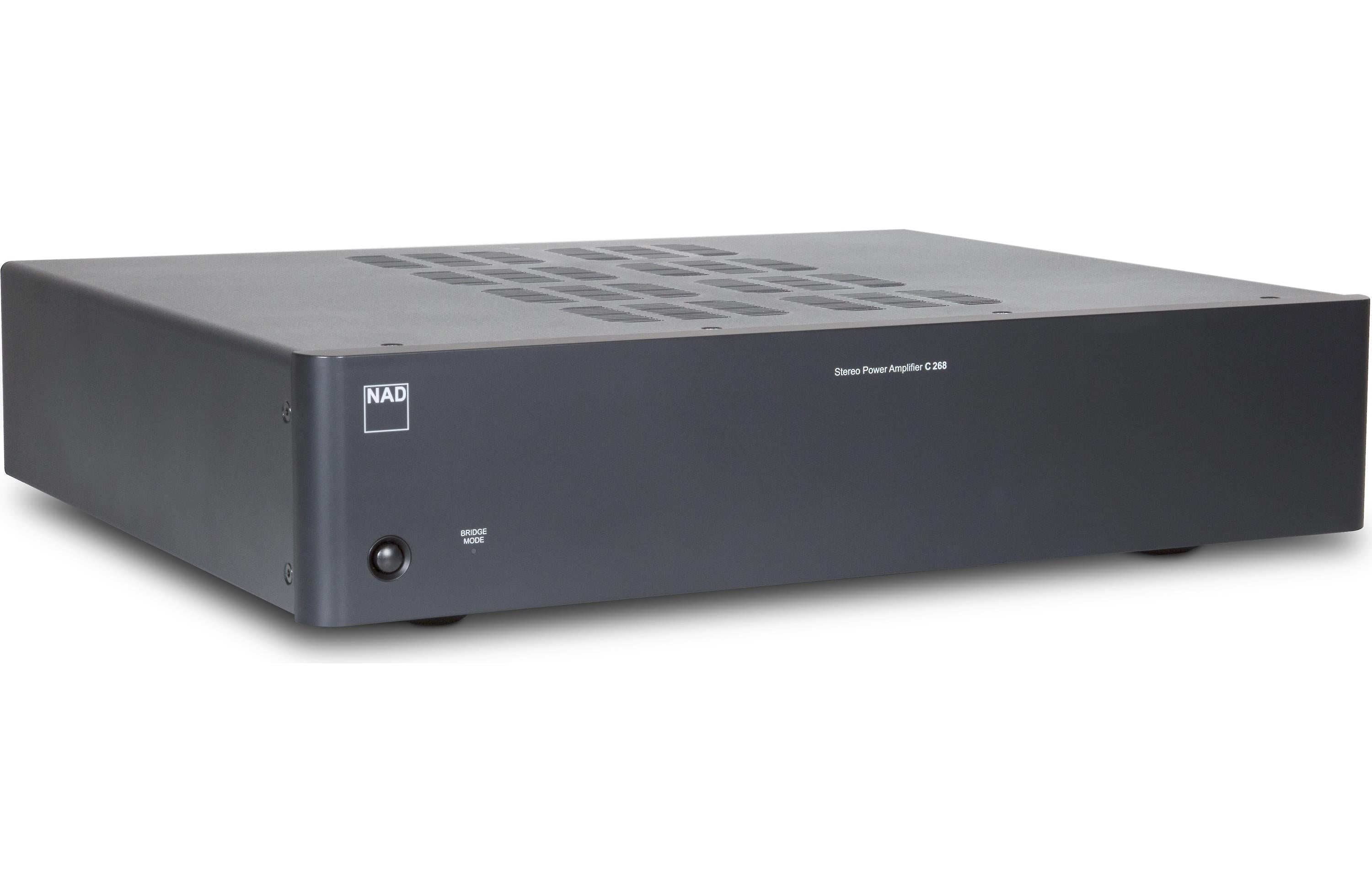 NAD Electronics C 268 Stereo Power Amplifier - High Fidelity Audio for Home Theater & Music Systems | Perfect for Audiophiles & Home Entertainment Setups