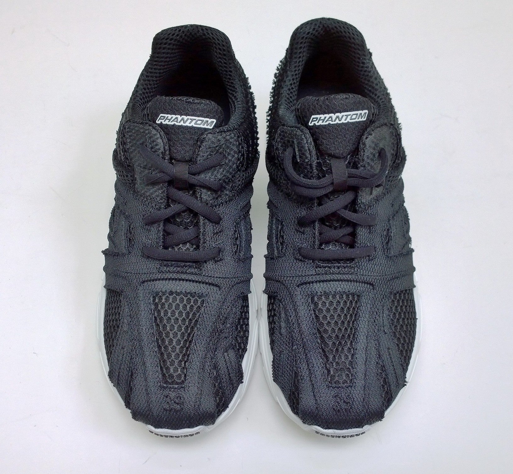 Balenciaga Phantom Black Mesh & Fabric Sneakers for Men - Stylish Luxury Running Shoes for Casual Wear & Street Fashion