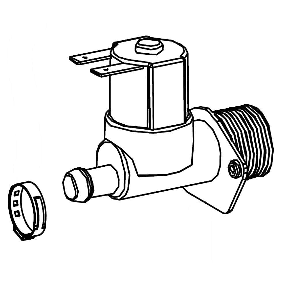 Genuine Samsung DD82-01588A Dishwasher Water Inlet Valve OEM Replacement Part - Compatible with Samsung Dishwashers for Leak-Free Performance