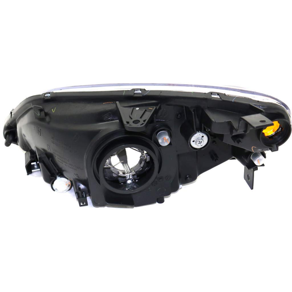 2001-2003 Honda Civic Passenger Side Headlight Assembly - CAPA Certified Replacement for HO2503116 & 33101S5AA01 - Perfect for Night Driving & Auto Restoration Projects