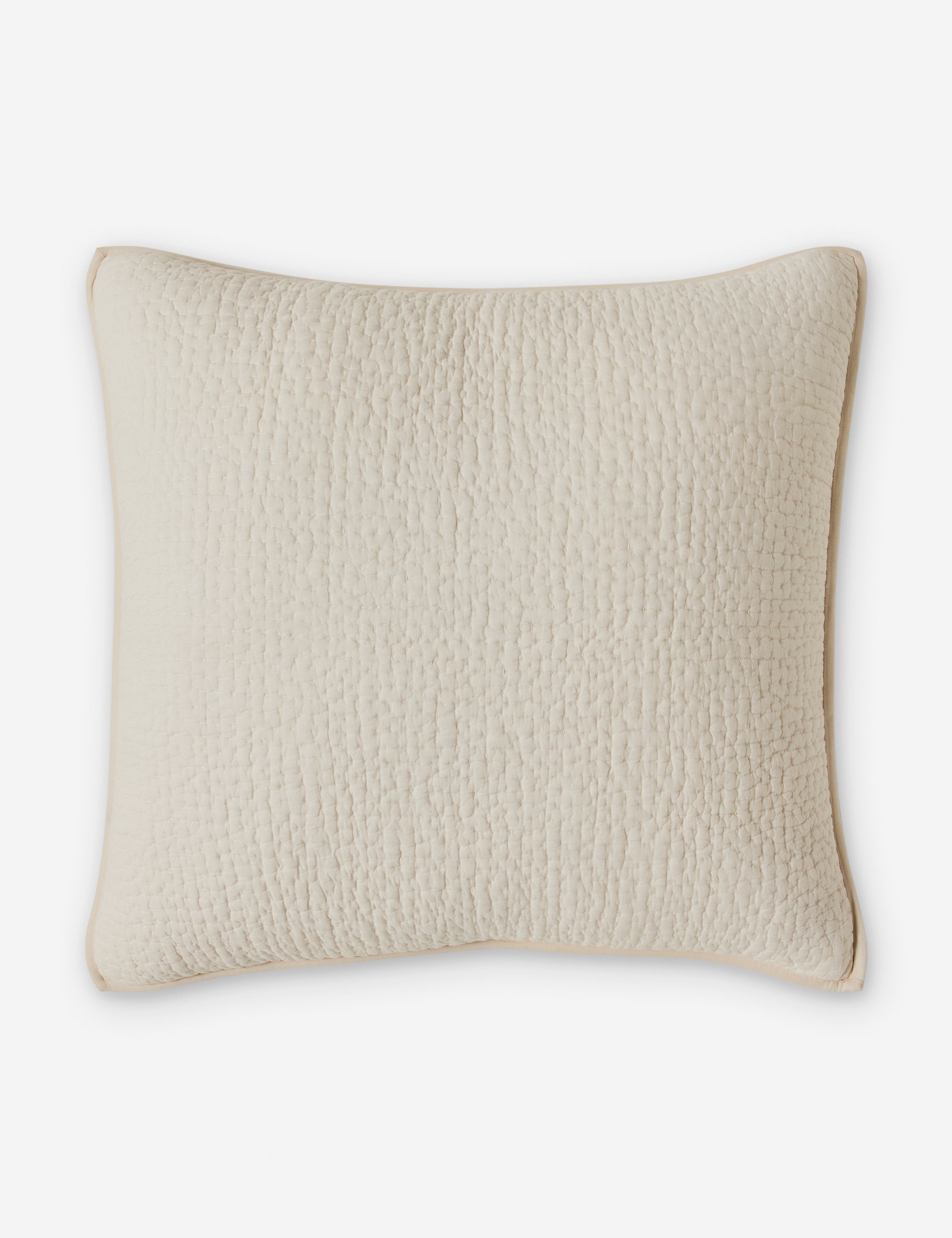 Clemence Quilted Sham - Luxury Bedding Pillow Cover for Home Decor, Queen Size, Soft & Stylish - Perfect for Master Bedroom, Guest Room, and Hotel Styling