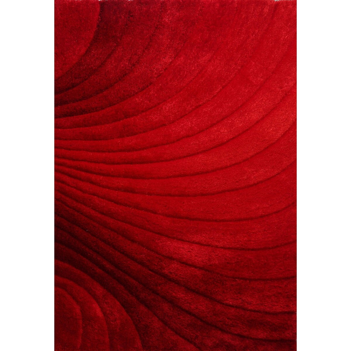 3D Shaggy Hand Tufted Area Rug 3'6