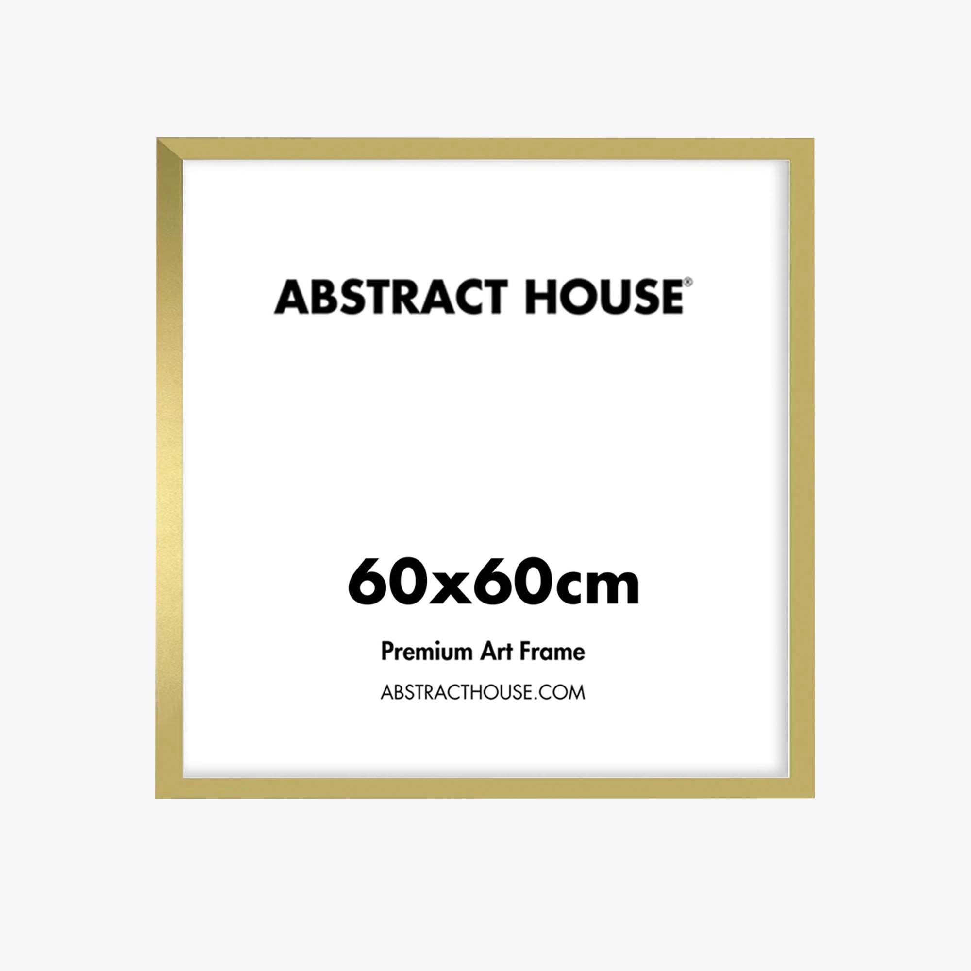 60 x 60 cm Wooden Picture Frame - Premium Solid Wood Square Photo Frame for Wall Art, Home Decor, and Gallery Displays - Perfect for Living Room, Bedroom, and Office Decorations