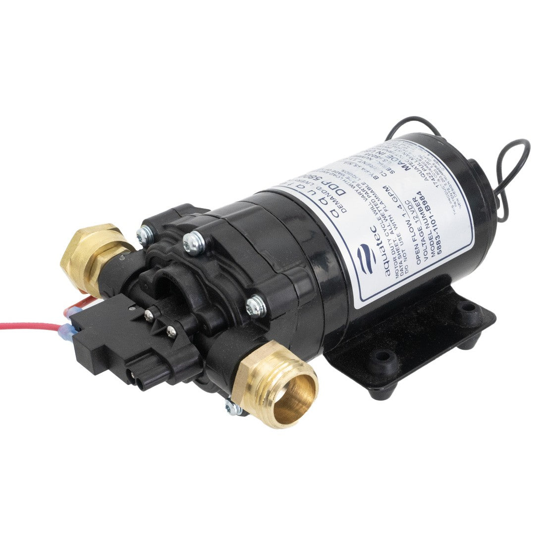 Aquatec High-Pressure Water Delivery Pump - Portable & Durable for Home, Garden, and Industrial Use | Perfect for Irrigation, Cleaning, and Fluid Transfer