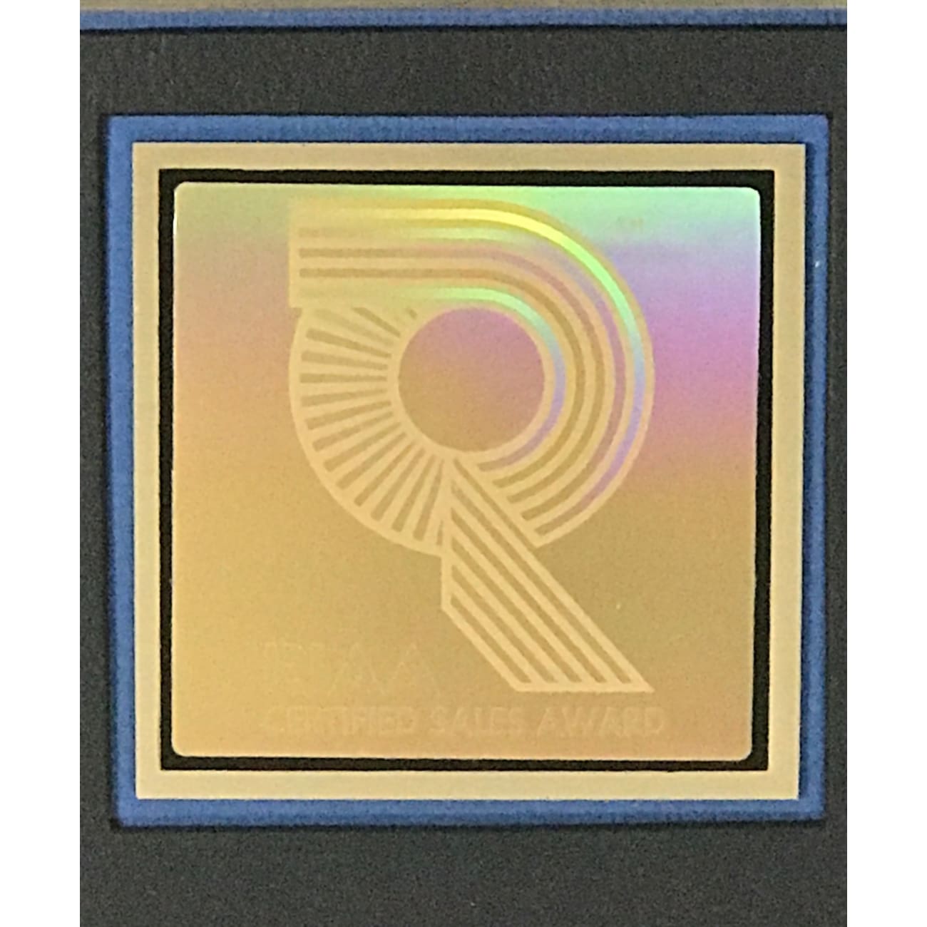 Indigo Girls Self-Titled RIAA Gold Album Award - Certified Collectible Music Memorabilia for Fans & Display