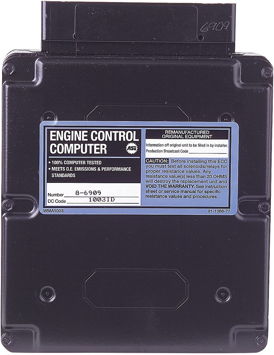Cardone 78-6909 Remanufactured Ford PCM Engine Control Module - Compatible with Ford F150, E250, E350 | Perfect for Engine Performance Tuning & Troubleshooting