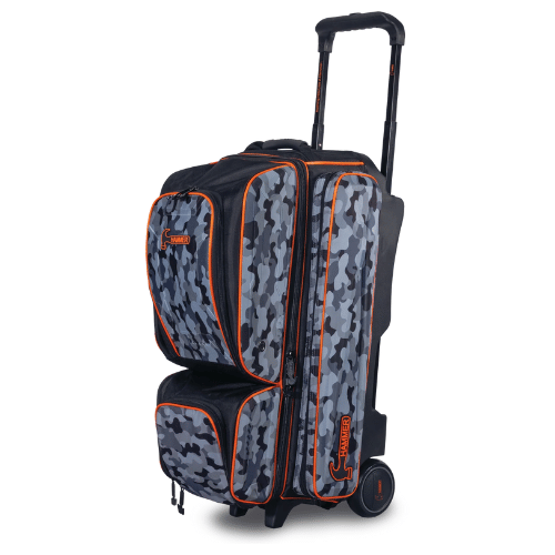 Hammer Gauntlet 3 Ball Roller Camo Bowling Bag - Durable Bowling Ball Carrier with Wheels for Easy Transport - Perfect for League Play & Tournaments