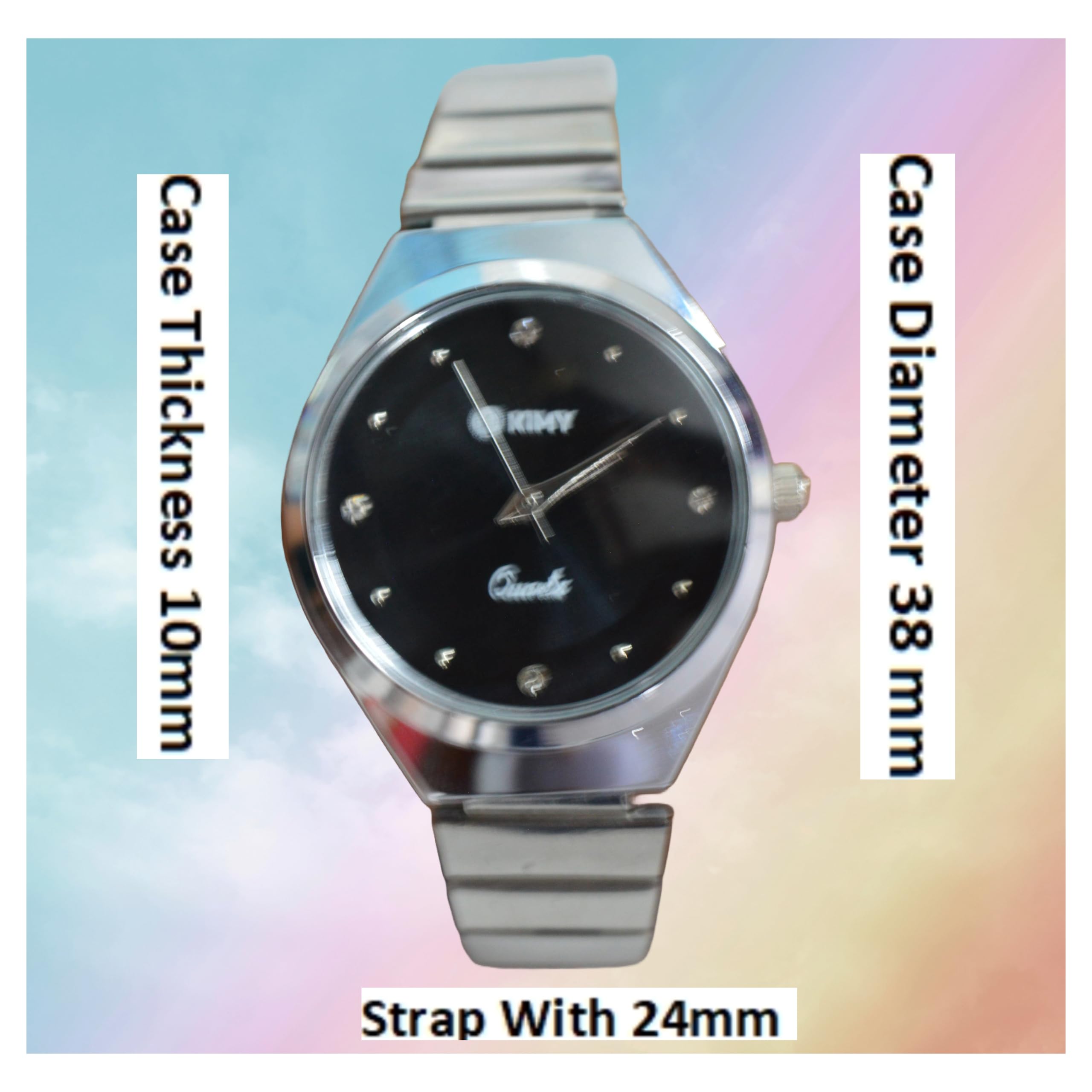 KIMY Fashion Premium Analog Watch for Women & Girls - Classic Stainless Steel Strap, Round Steel Dial Watch - Perfect for Office, Party & Everyday Wear