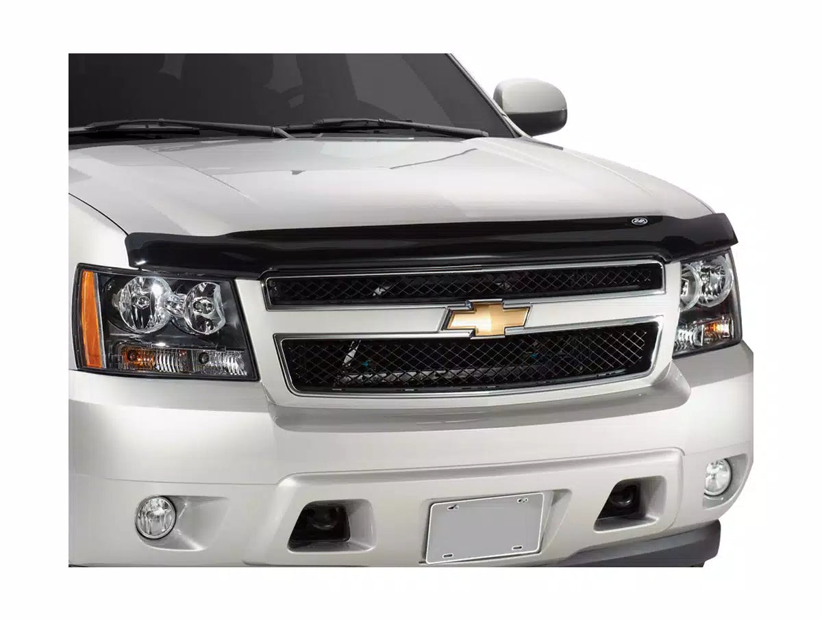 AVS Bugflector Medium Profile Hood Shield (Smoke) for Dodge Dakota 1997-2004 | Durable Hood Protector | Perfect for Off-Roading & Highway Driving