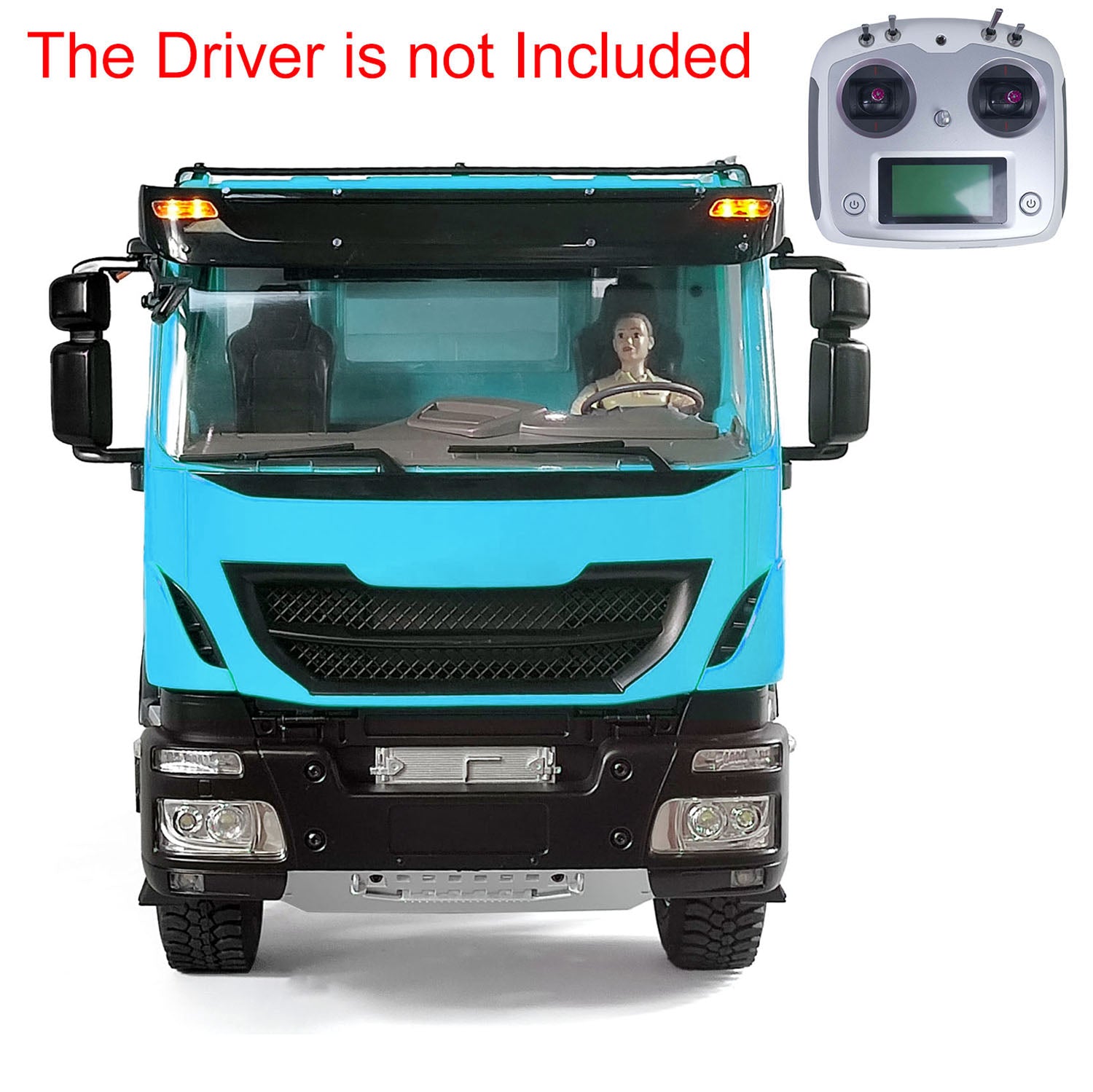 1/14 Scale Toucan 6x6 Metal Hydraulic RC Dumper Truck - Remote Controlled Construction Vehicle with 2-Speed Gearbox, ESC & Servo - Realistic Simulation for Hobbyists & Collectors - Perfect for Construction Site Play, Off-Road Adventures & RC Model Displays