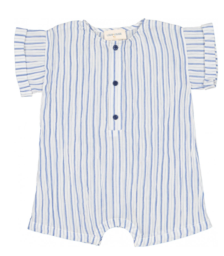 LOUIS LOUISE HAWAII Baby Denim Overalls for Boys & Girls (6 Months to 2 Years) - Perfect for Beach Outings, Family Photos & Casual Playtime