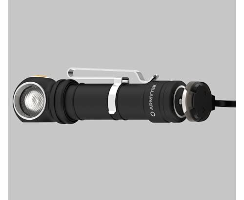 Armytek Wizard C2 Pro Max XHP70.2 LED Rechargeable Headlamp - 4000 Lumens with Magnetic USB Charging Cable - Perfect for Camping, Hiking, and Outdoor Adventures