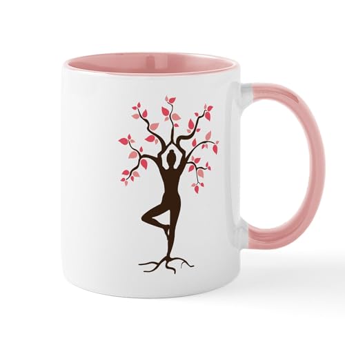 White/Pink Inside - Yoga Mugs