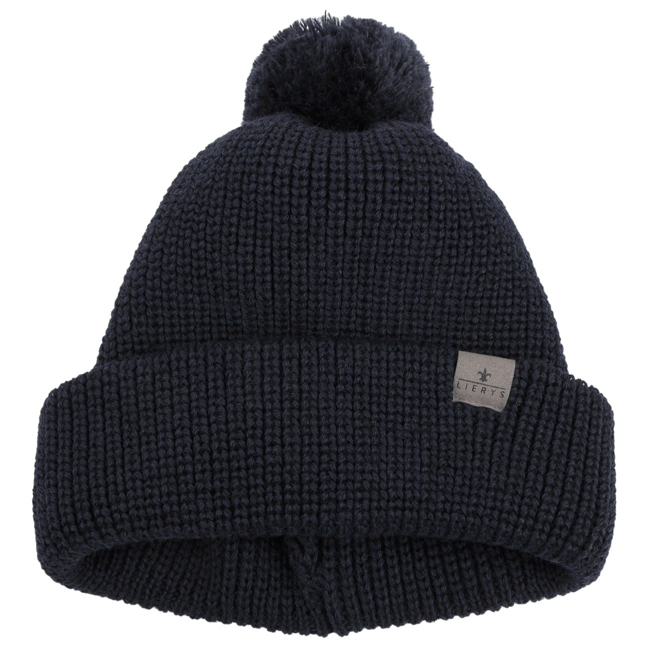 Lierys Knit Bobble Hat - Warm Winter Beanie for Men & Women - Cozy Cable Knit Pom Pom Hat for Cold Weather - Perfect for Skiing, Snowboarding & Outdoor Activities