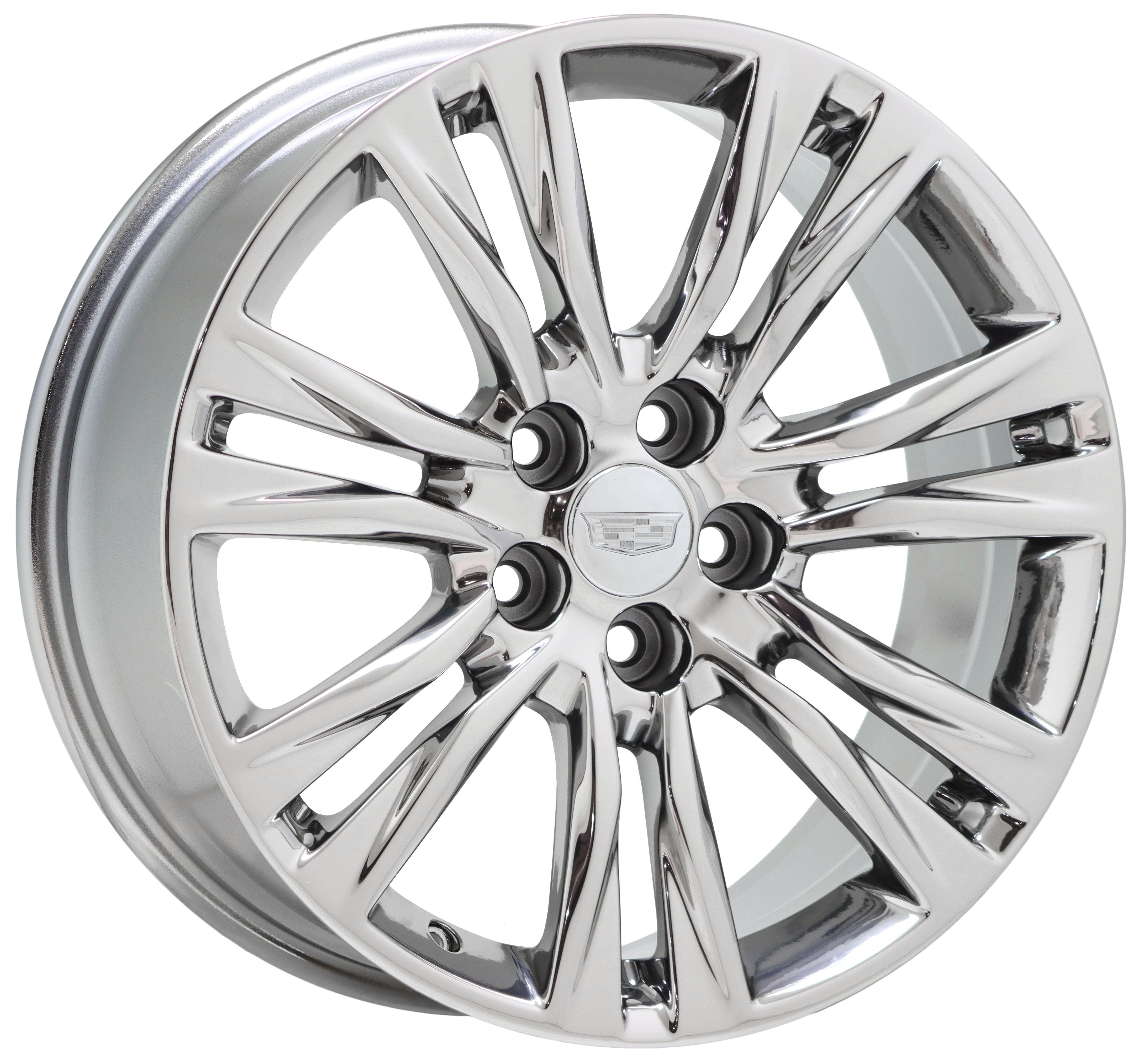 19 Cadillac XTS Bright Chrome Factory OEM Wheels Rims 4818 EXCHANGE - Premium Replacement for Luxury Sedans, Perfect for Upgrades & Customization