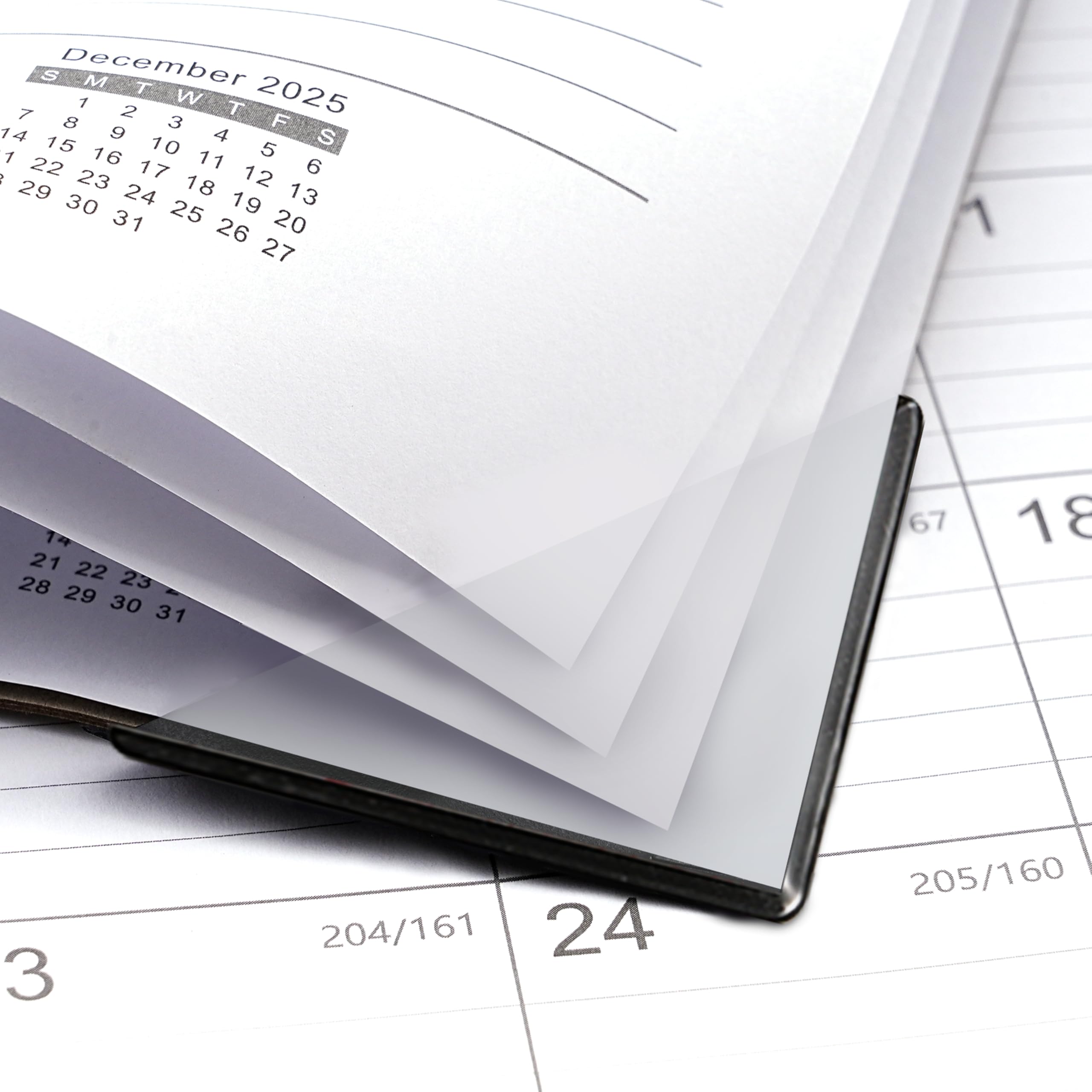 2025-2026 18-Month Desk Calendar | July 2025 - December 2026 | 12
