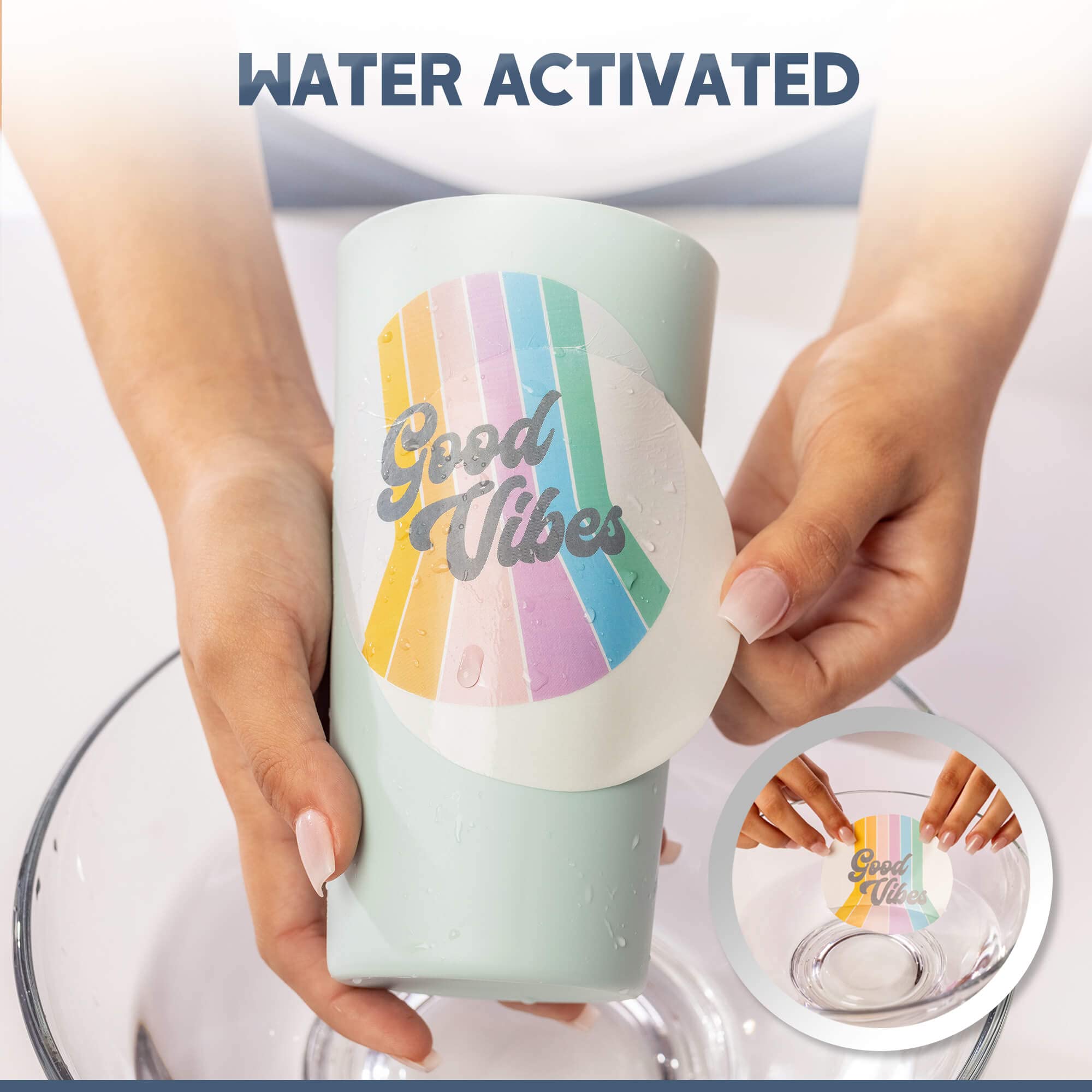 Hayes Paper Co. Waterslide Decal Paper for Laser Printers - Clear A4 Size (100 Sheets) - Perfect for DIY Crafts, Model Kits, and Custom Decals