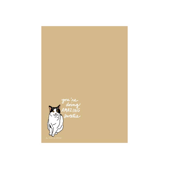 Sweetie Notepad from La Familia Green - Cute & Eco-Friendly Notebook for Journaling, Notes & Gifts - Perfect for School, Office & Home Use
