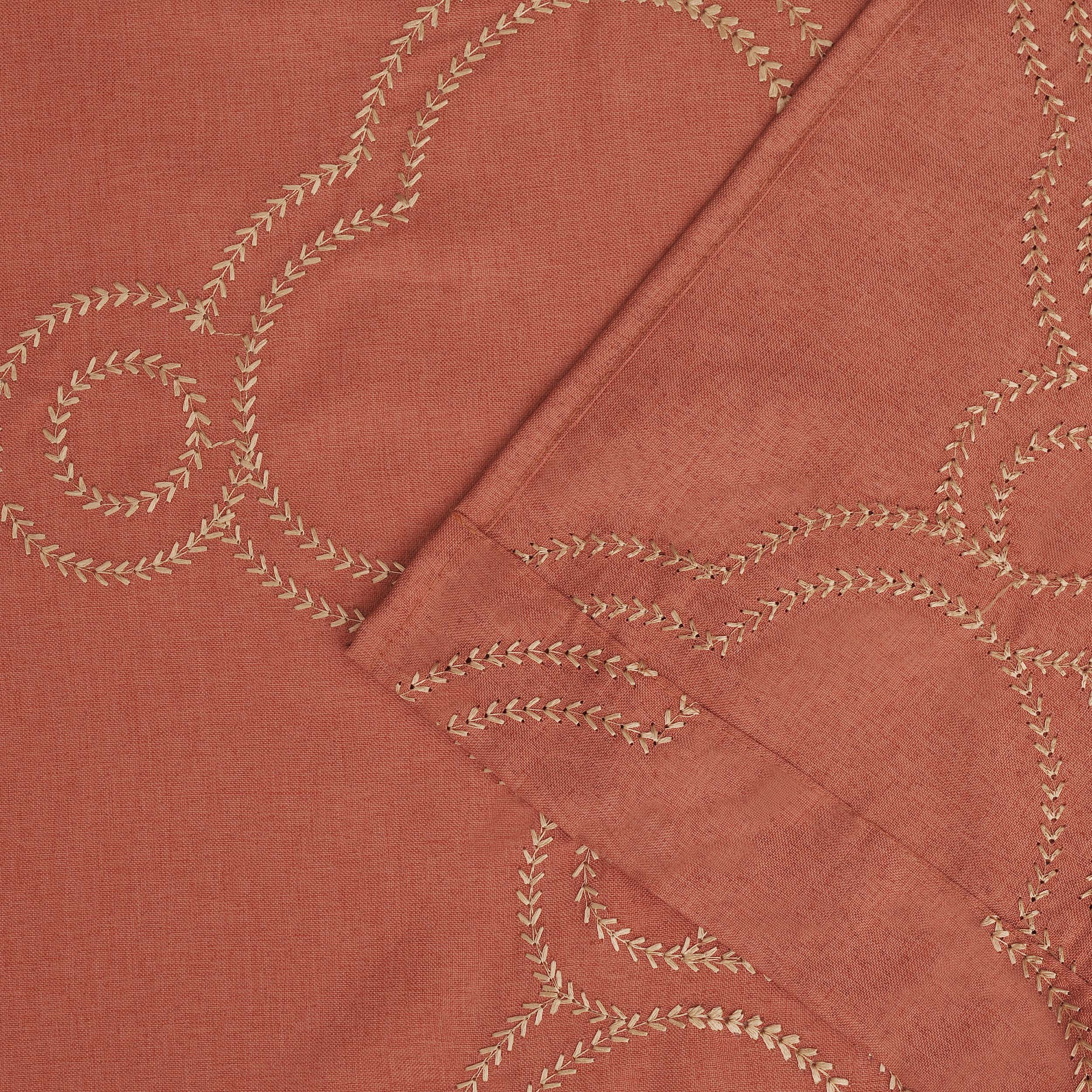 Embroidered Moroccan Sheer Grommet Curtain Set - Elegant Window Treatments for Living Room, Bedroom & Boho Home Decor