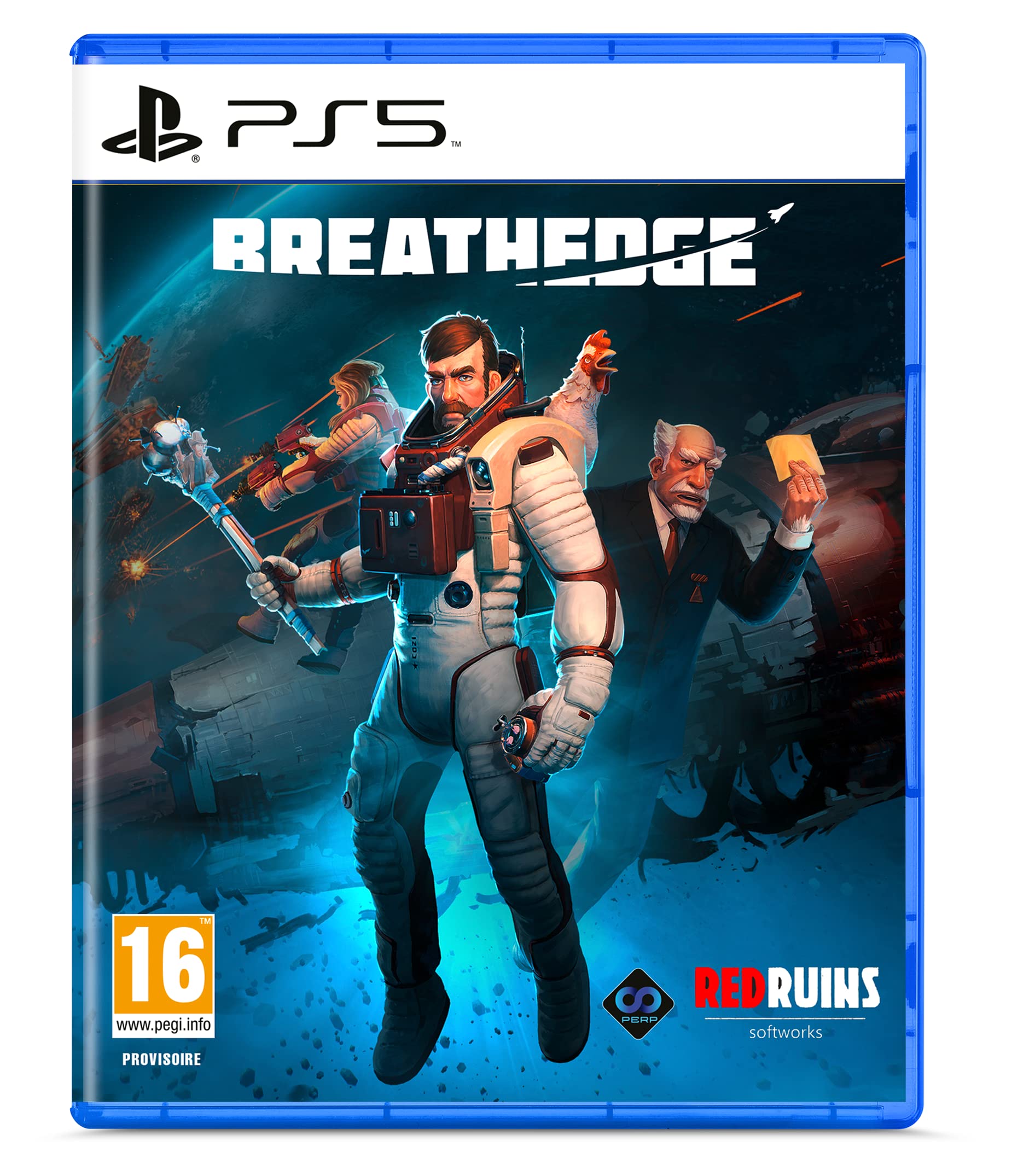 Breathedge - Space Survival Game for PlayStation 5 | Sci-Fi Adventure with Base Building & Crafting | Perfect for Fans of Open-World Exploration Games