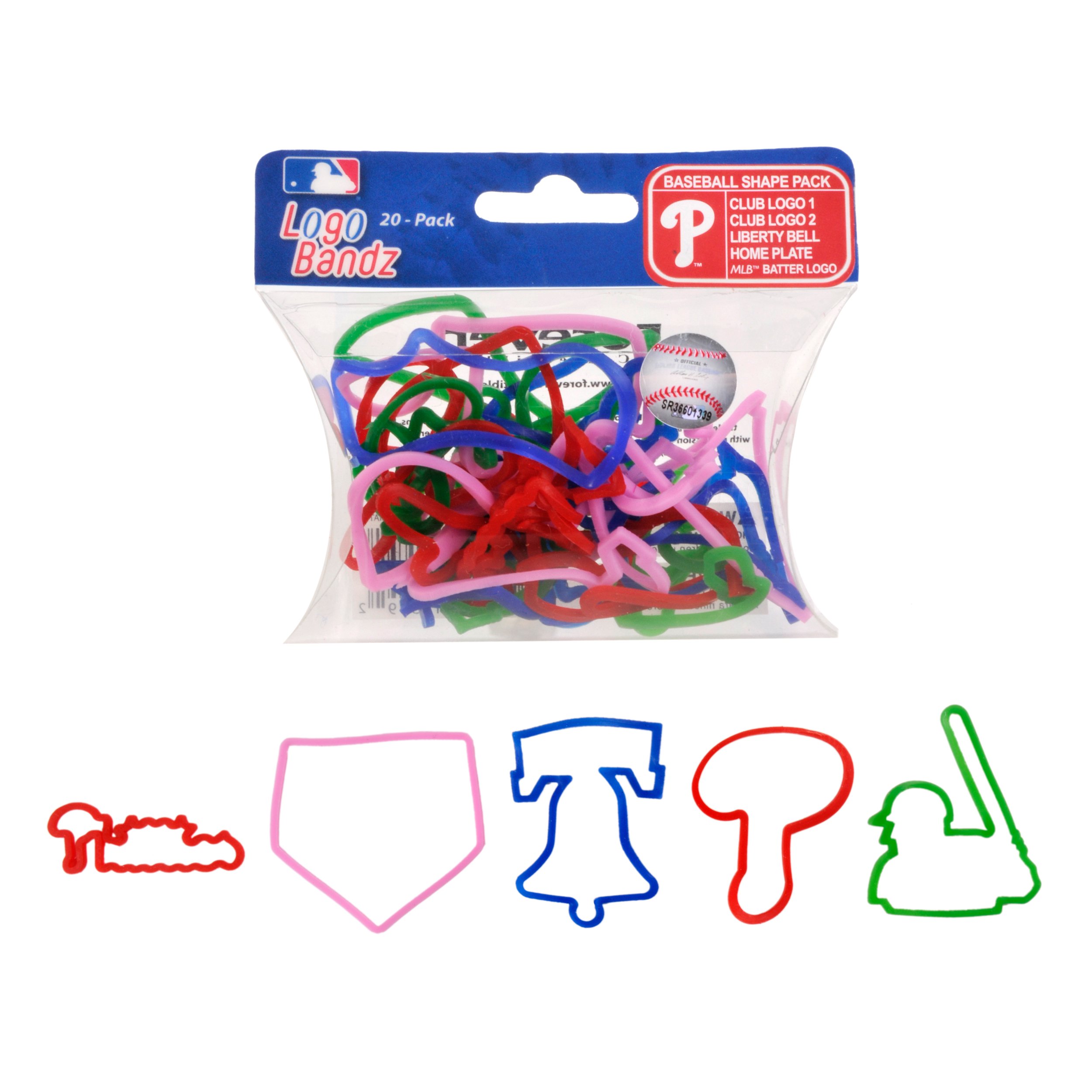 FOCO MLB Unisex Logo Bandz Bracelets - Adjustable Wristbands for Baseball Fans, Team Spirit & Game Day Accessories - Perfect for Sports Events, Gifts & Casual Wear