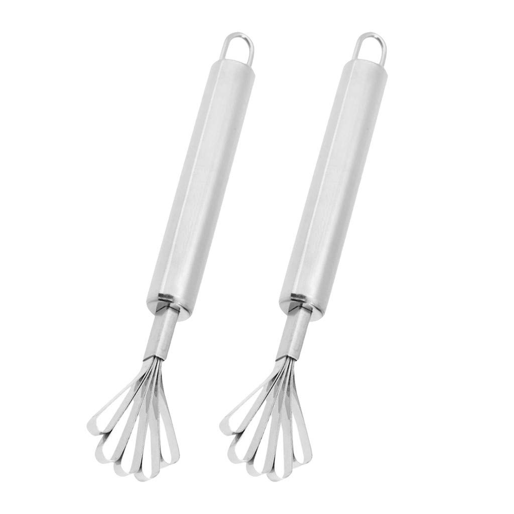 Selomore Stainless Steel Fruit & Vegetable Peeler - Fish Skin Scale Remover & Coconut Shaver - Multi-Purpose Kitchen Tool for Peeling, Slicing and Grating - Perfect for Fruits, Vegetables, Fish and Coconut Preparation
