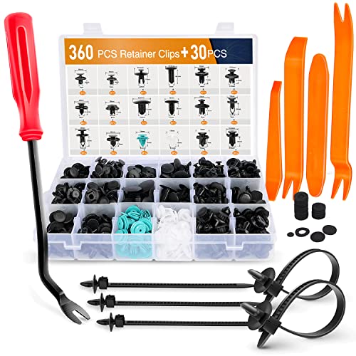 360Pcs Clips + Remover