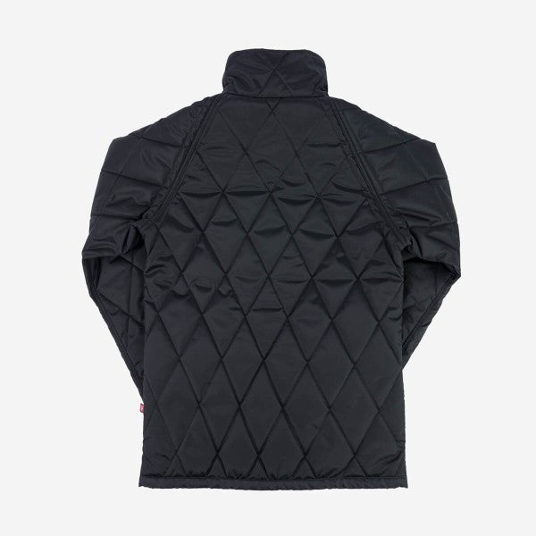 Iron Heart IHJ-127-BLK Primaloft Gold Quilted Rider's Jacket - Warm Winter Motorcycle Jacket for Men, Waterproof & Windproof Biker Outerwear for Riding, Travel & Outdoor Activities