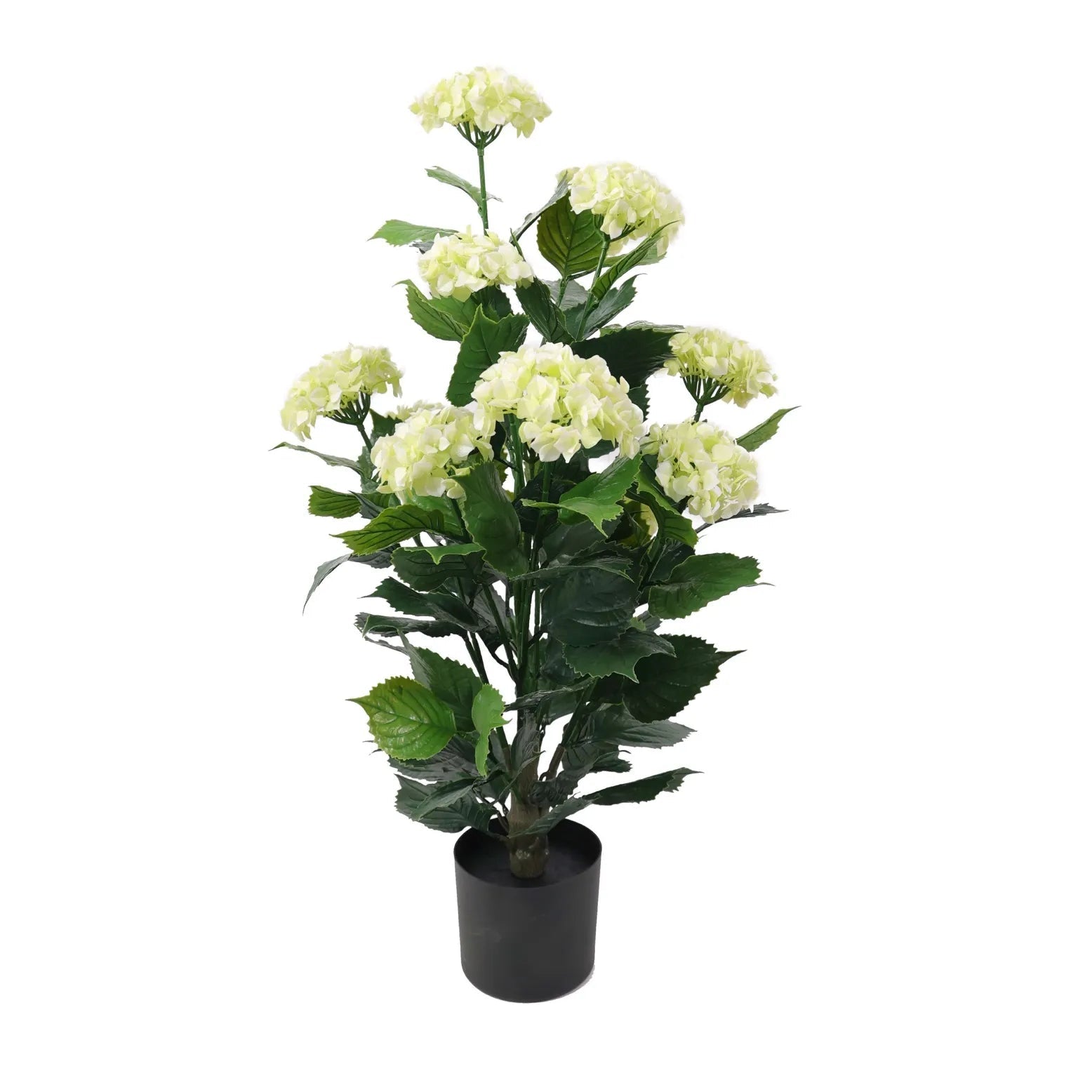 Premium Artificial White Hydrangea Tree - 35