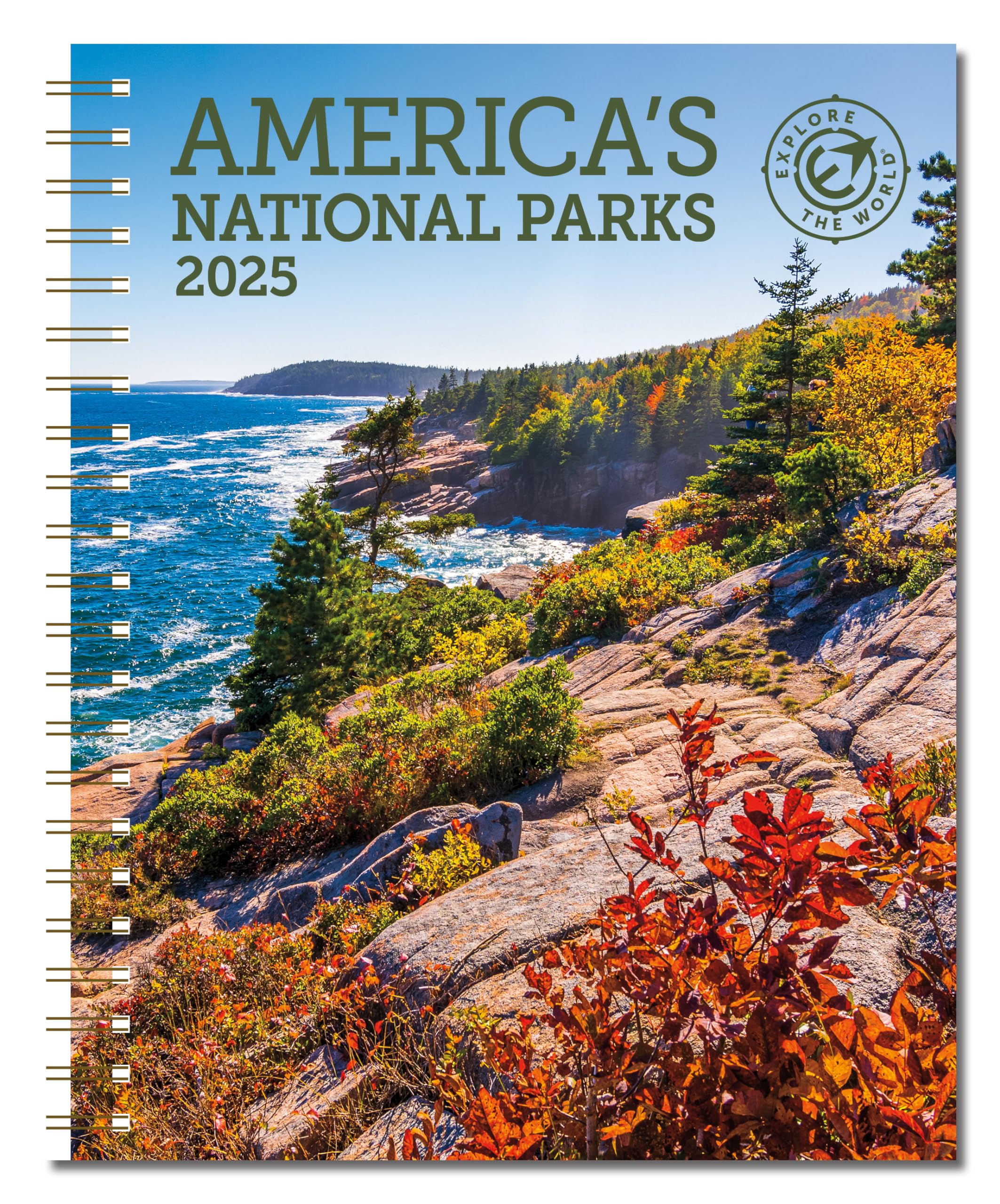 2025 America's National Parks Weekly Planner - 6.5