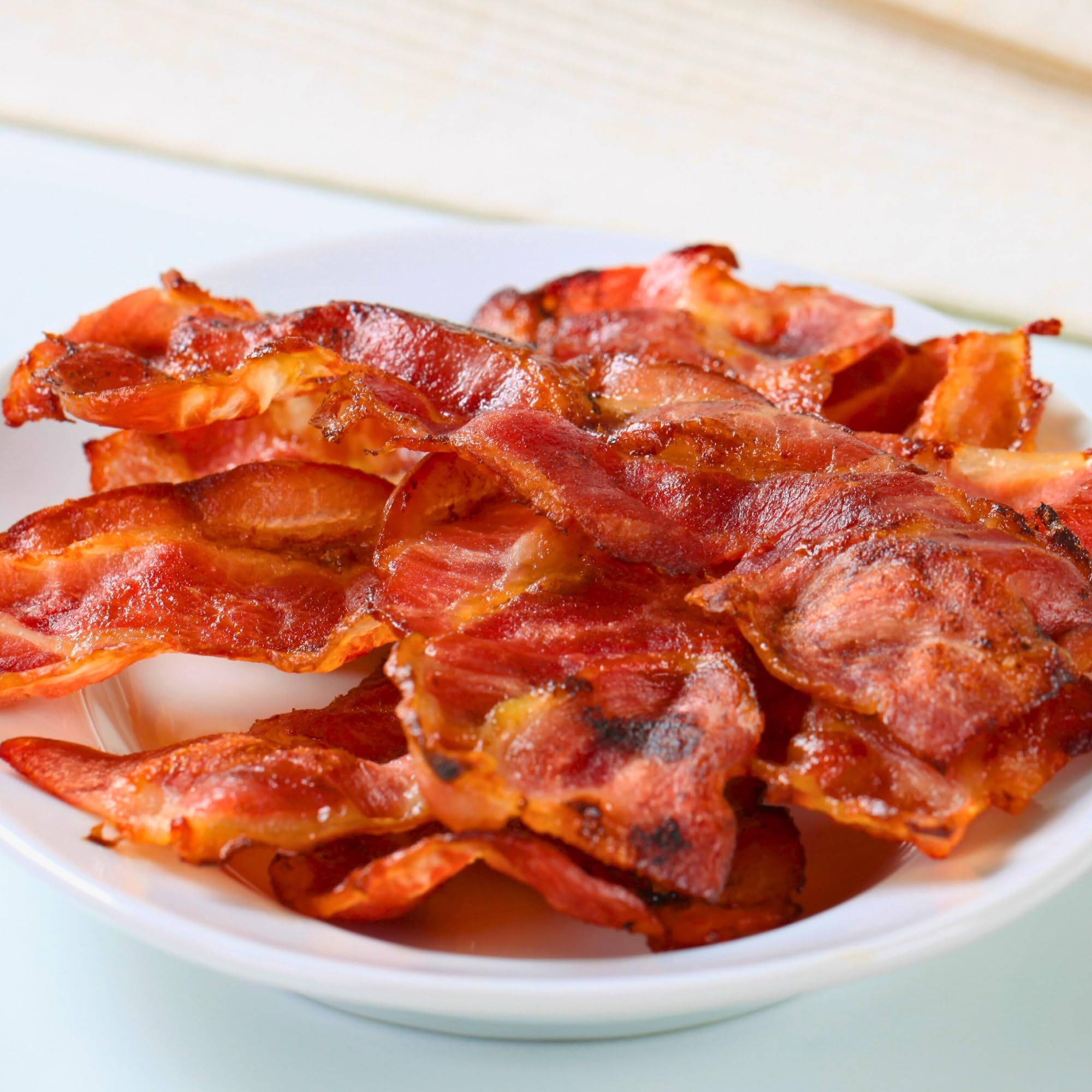 Premium Wild Boar Bacon - 1lb Sliced (Pack of 10) | All-Natural, High-Protein Gourmet Meat | Perfect for Keto, Paleo Diets & Gourmet Cooking | Breakfast, Charcuterie Boards & Camping Meals