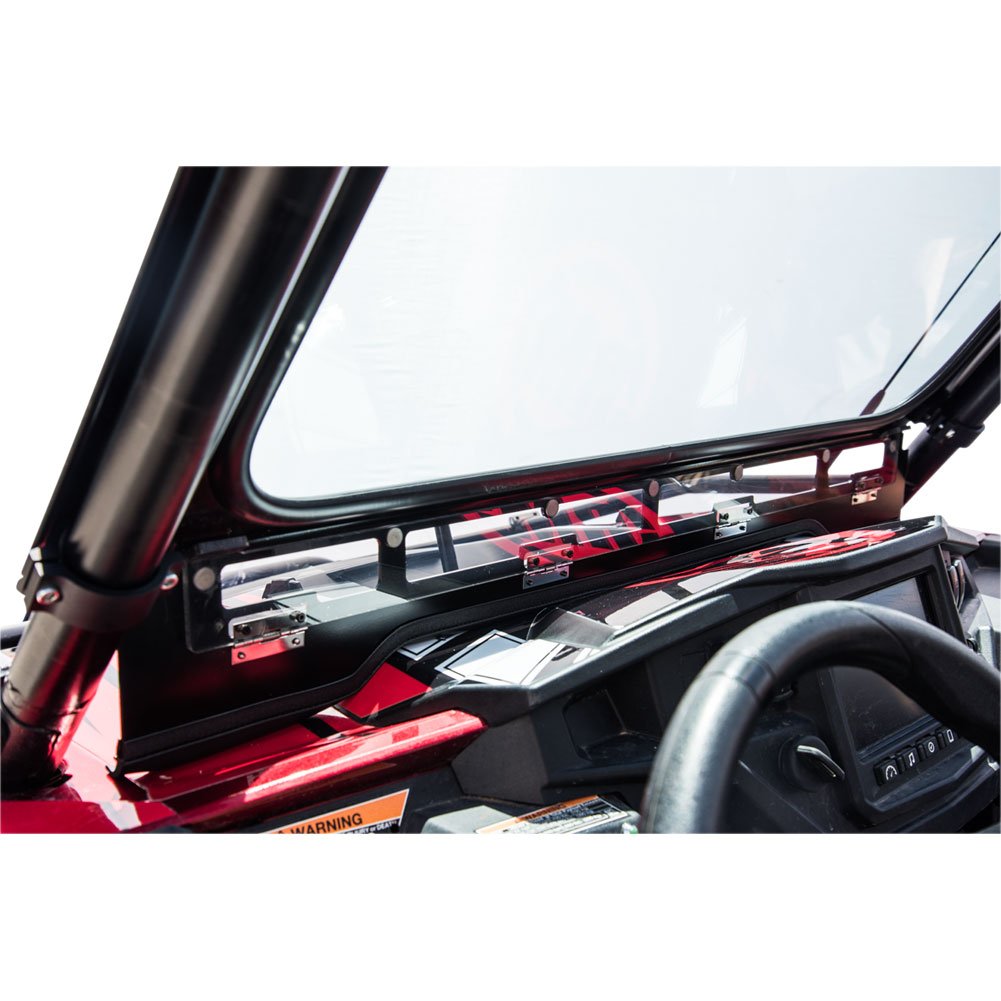 Tusk UTV Full Glass Windshield with Vent & 12