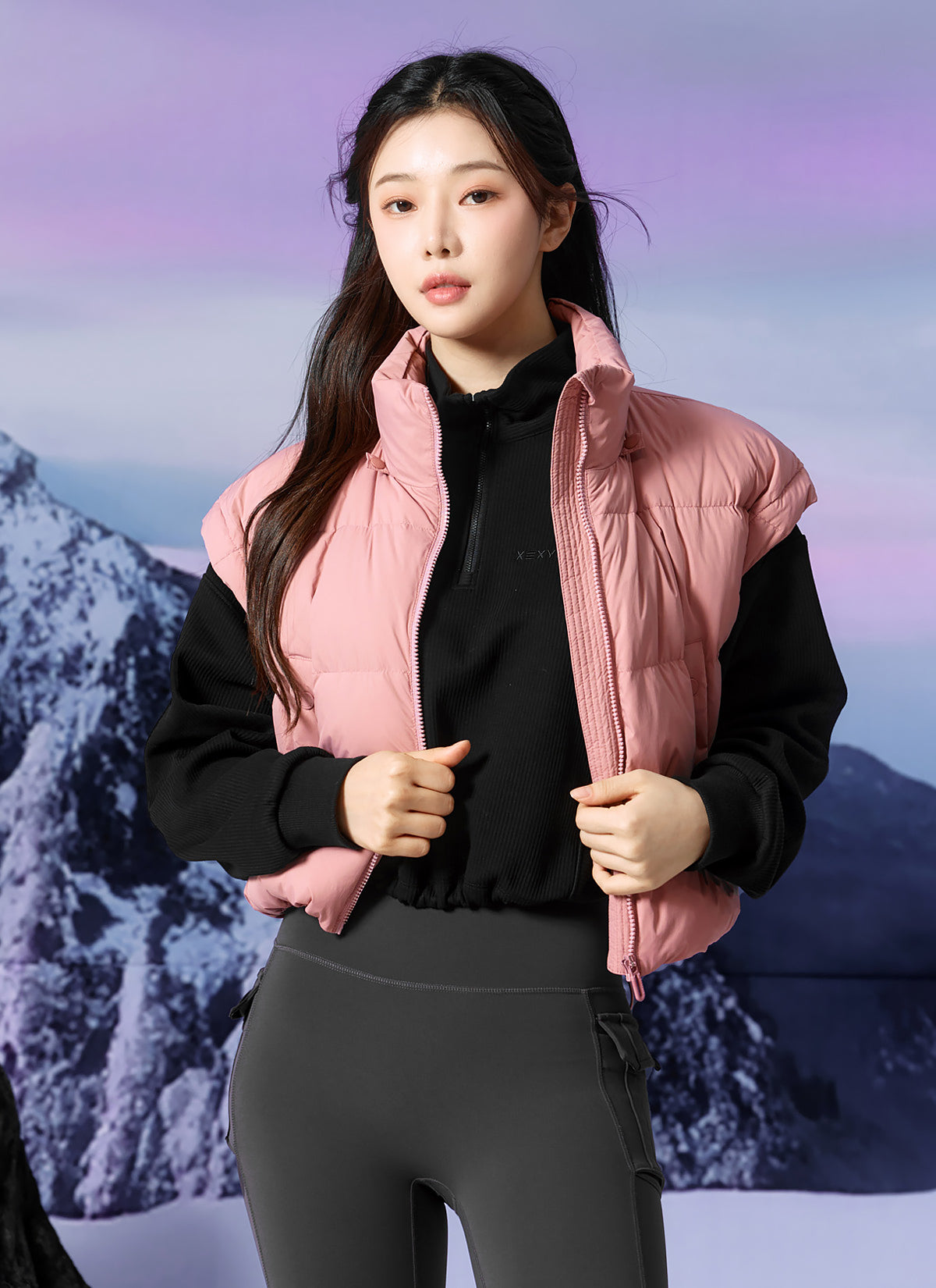Detachable Hooded Goose Down Vest for Men & Women - Lightweight Warm Winter Jacket for Outdoor Activities, Hiking & Travel