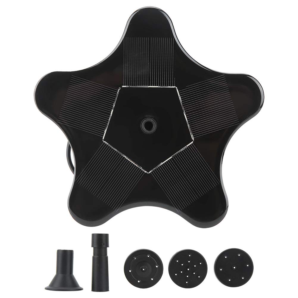 Solar Powered Outdoor Water Fountain - Free Standing Floating Fountain with Submersible Pump for Garden, Patio, Birdbath | Perfect for Backyard Decor, Relaxation & Attracting Birds