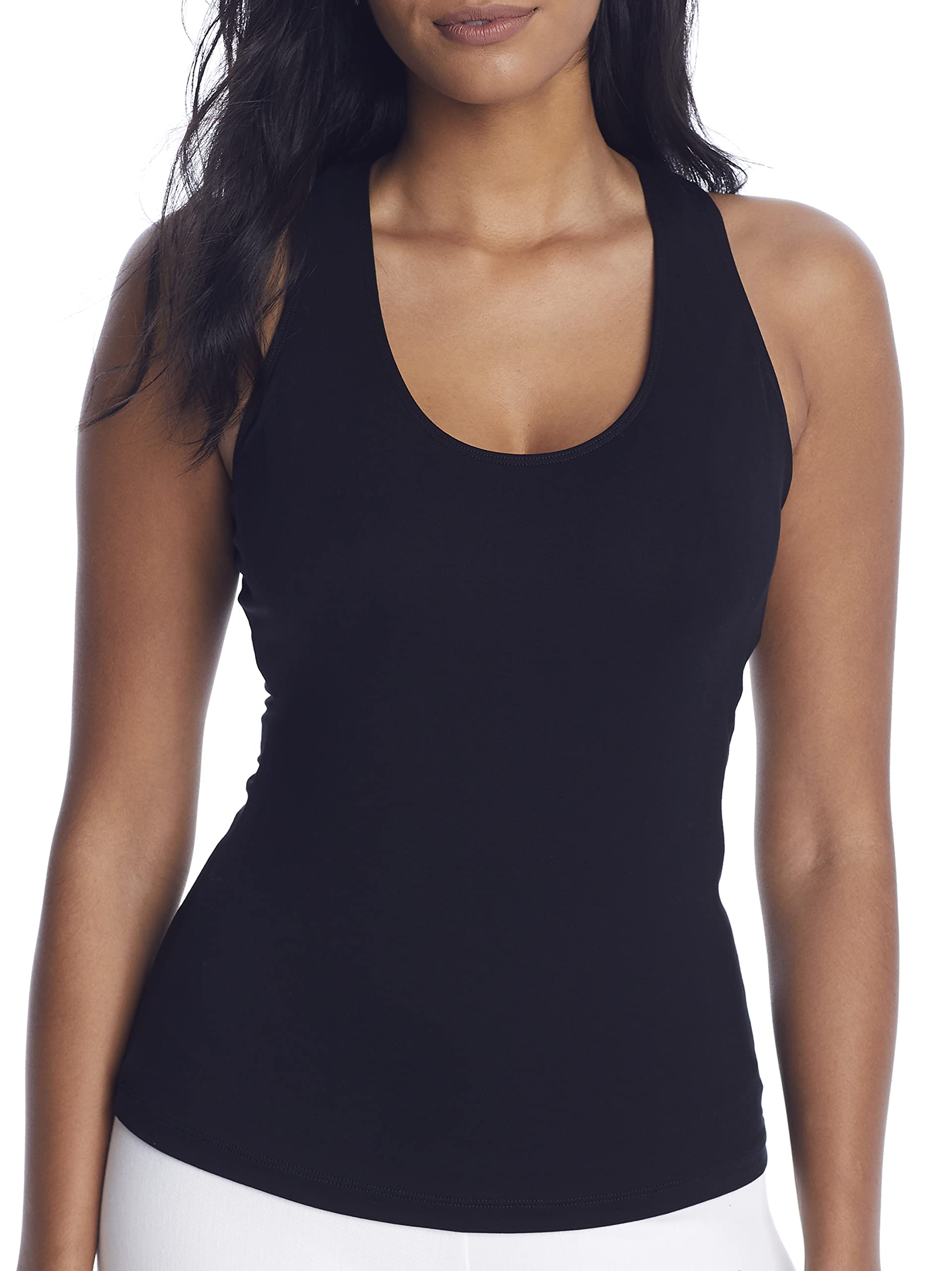 Cosabella Women's Raceback Camisole - Soft Lace Trimmed Tank Top for Layering & Sleepwear | Perfect for Everyday Wear, Yoga & Lounge