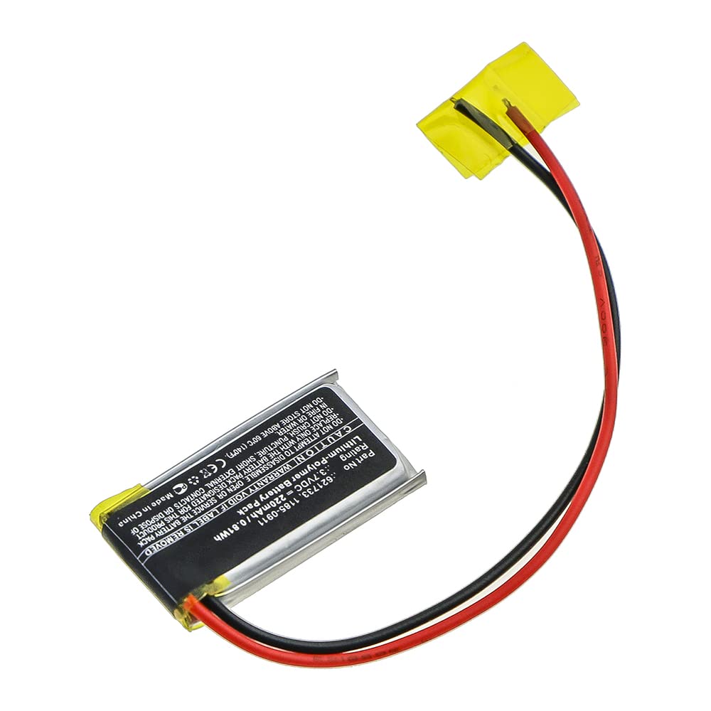 Synergy Digital Wireless Headset Replacement Battery for Sony WF-XB700N - 220mAh Li-Polymer High Capacity Battery (Compatible with Sony 1185-0911) - Perfect for Travel, Workouts & Daily Wireless Audio Use