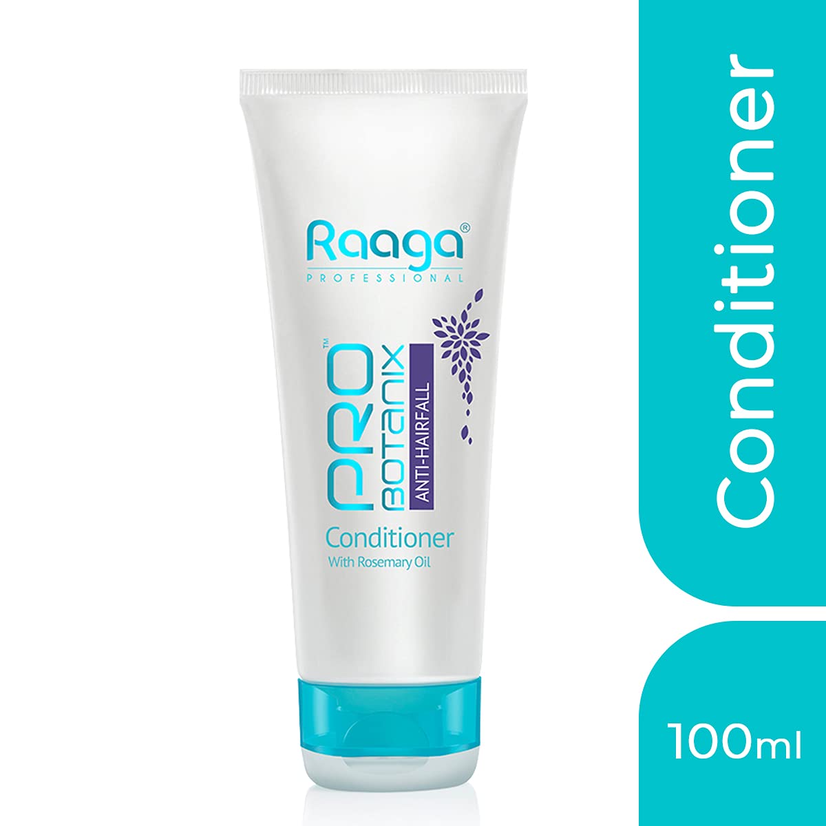 Raaga Professional Pro Botanix Anti-Hair Fall Conditioner with Rosemary Oil - Prevents Hair Breakage & Promotes Hair Growth - 100ml for Men & Women - Perfect for Daily Hair Care & Scalp Nourishment